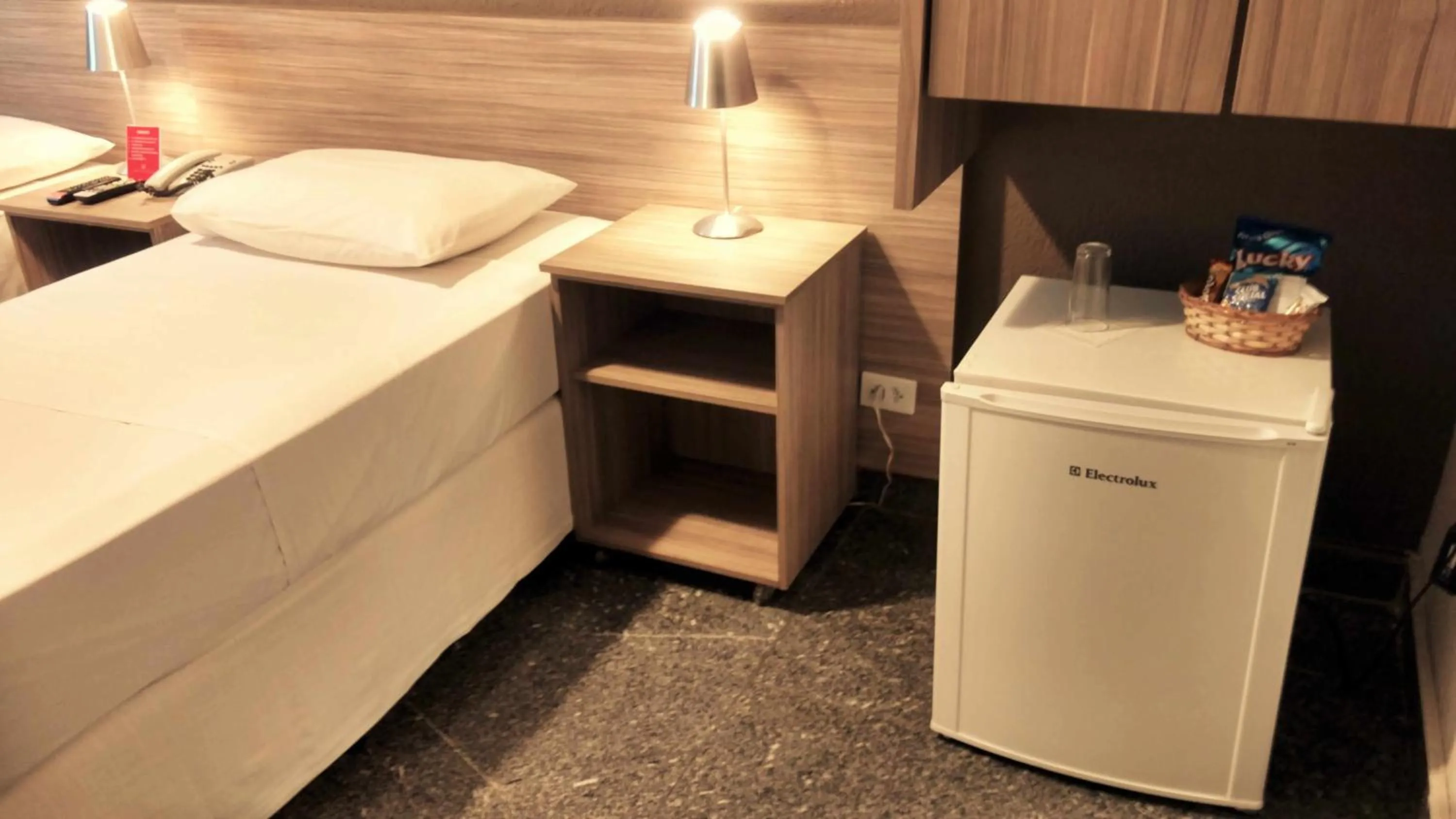 Bed in Hotel Imperador