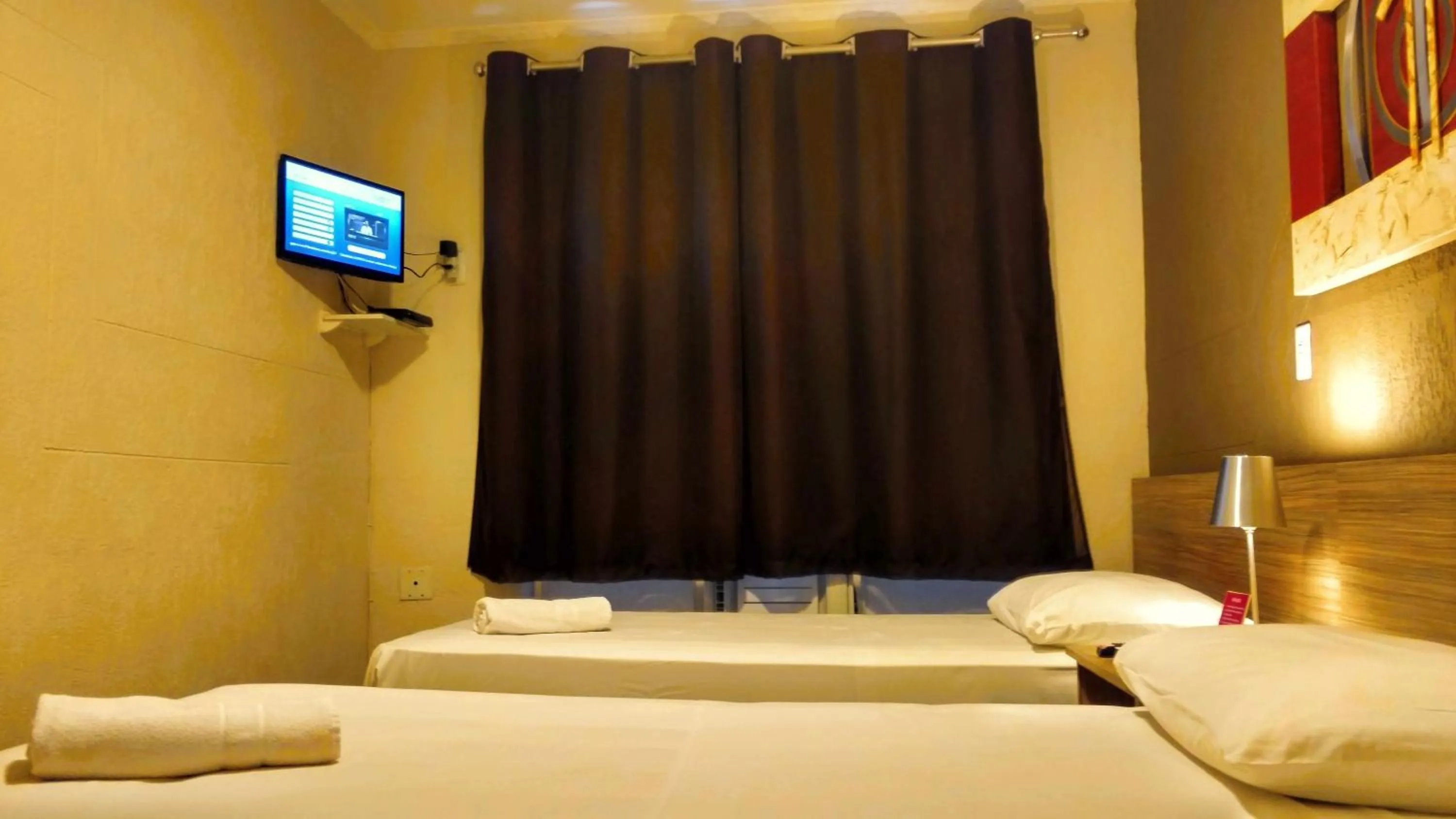 Bed in Hotel Imperador