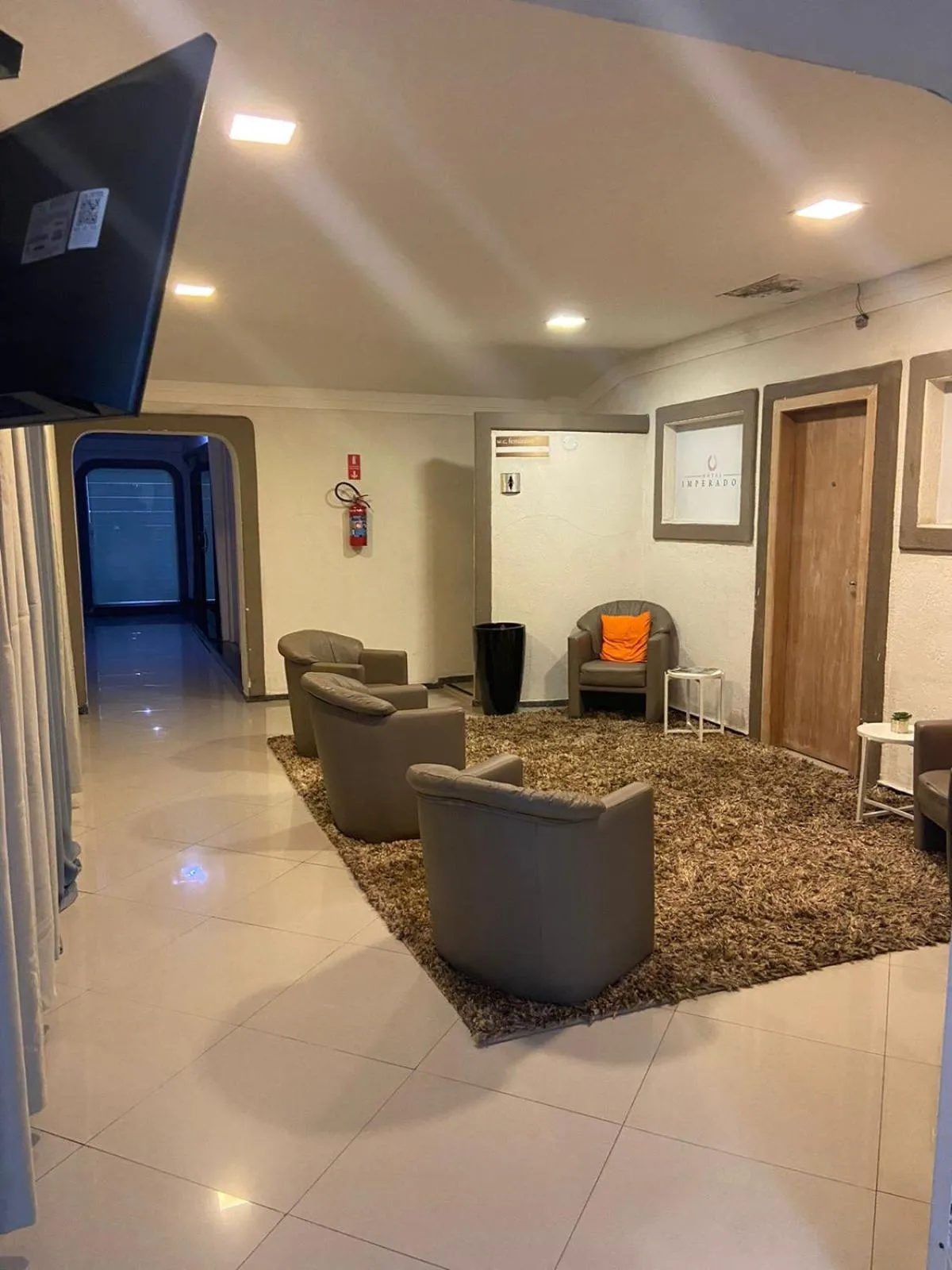 Lobby or reception in Hotel Imperador