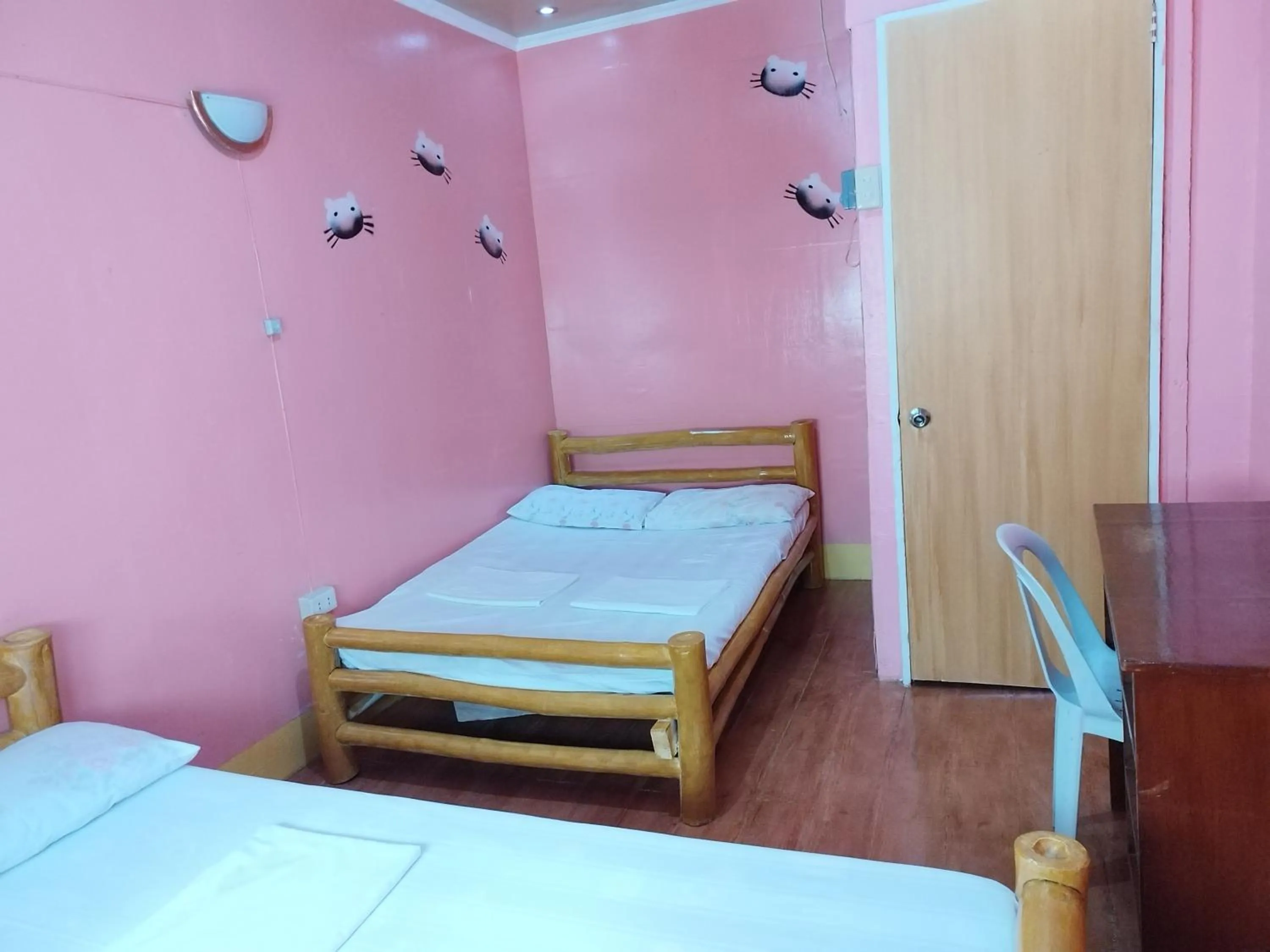 fireplace in Villa Corrales Homestay