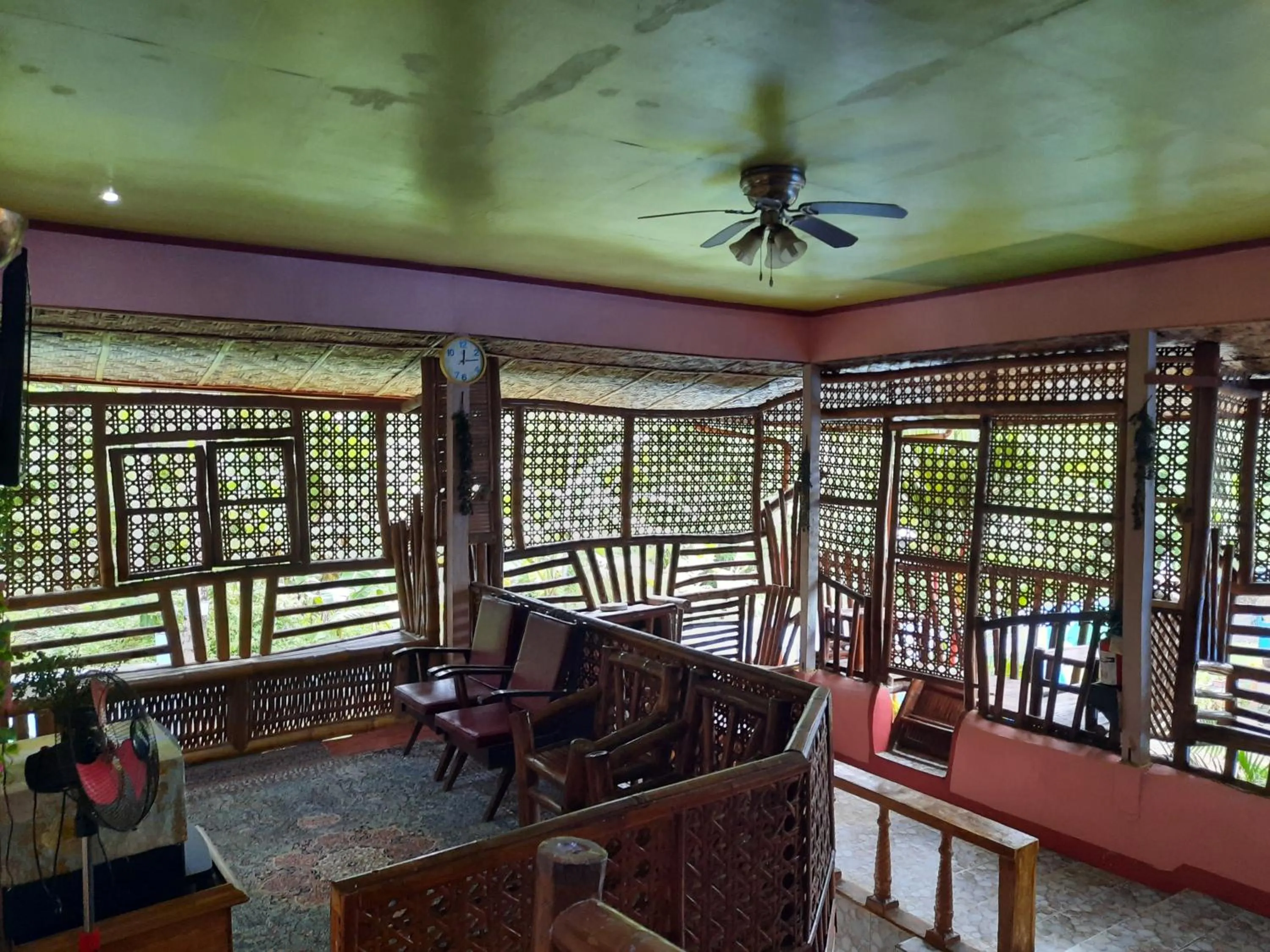 Seating area in Villa Corrales Homestay