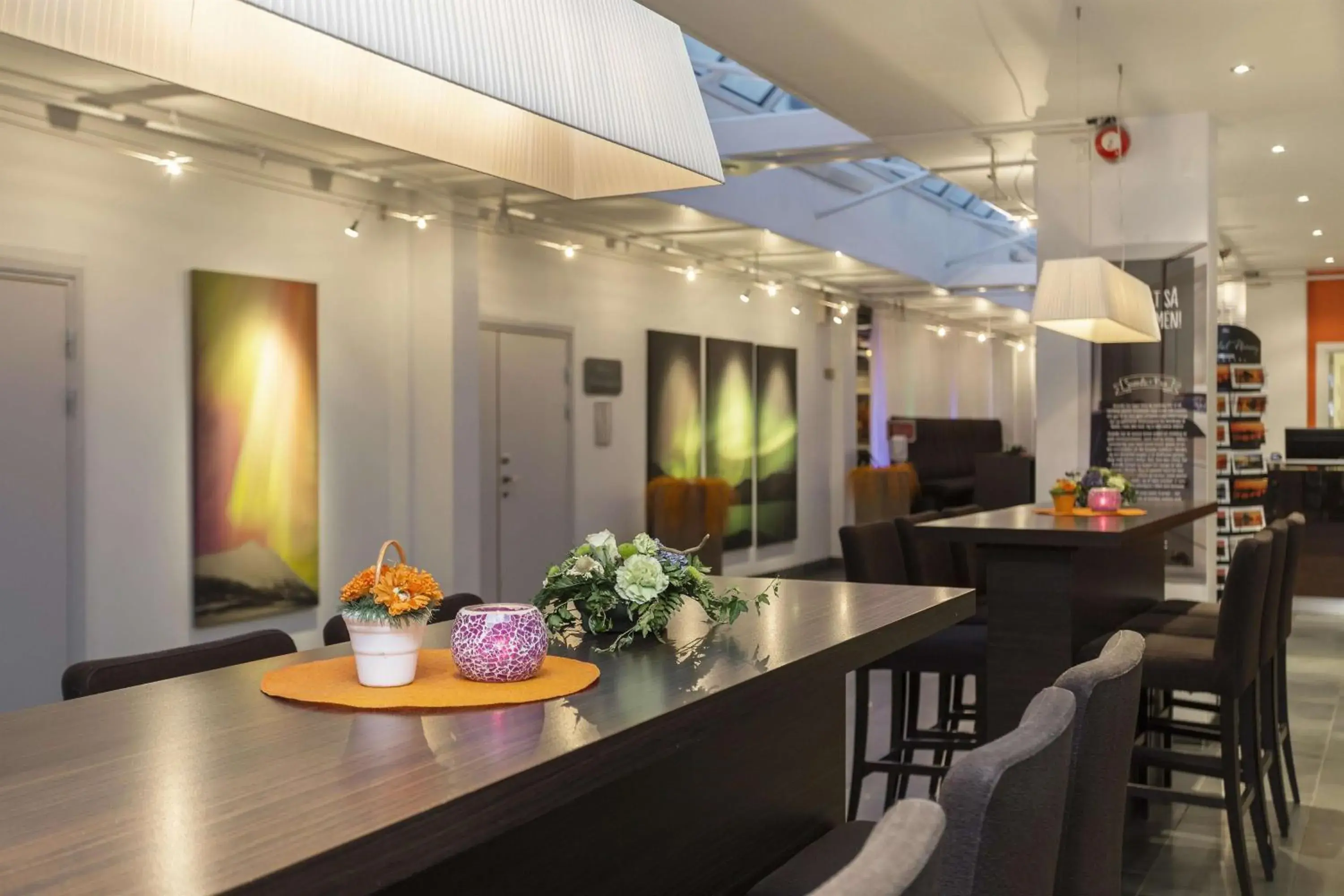 Lobby or reception in Scandic Alta Lobby or reception in Scandic Alta