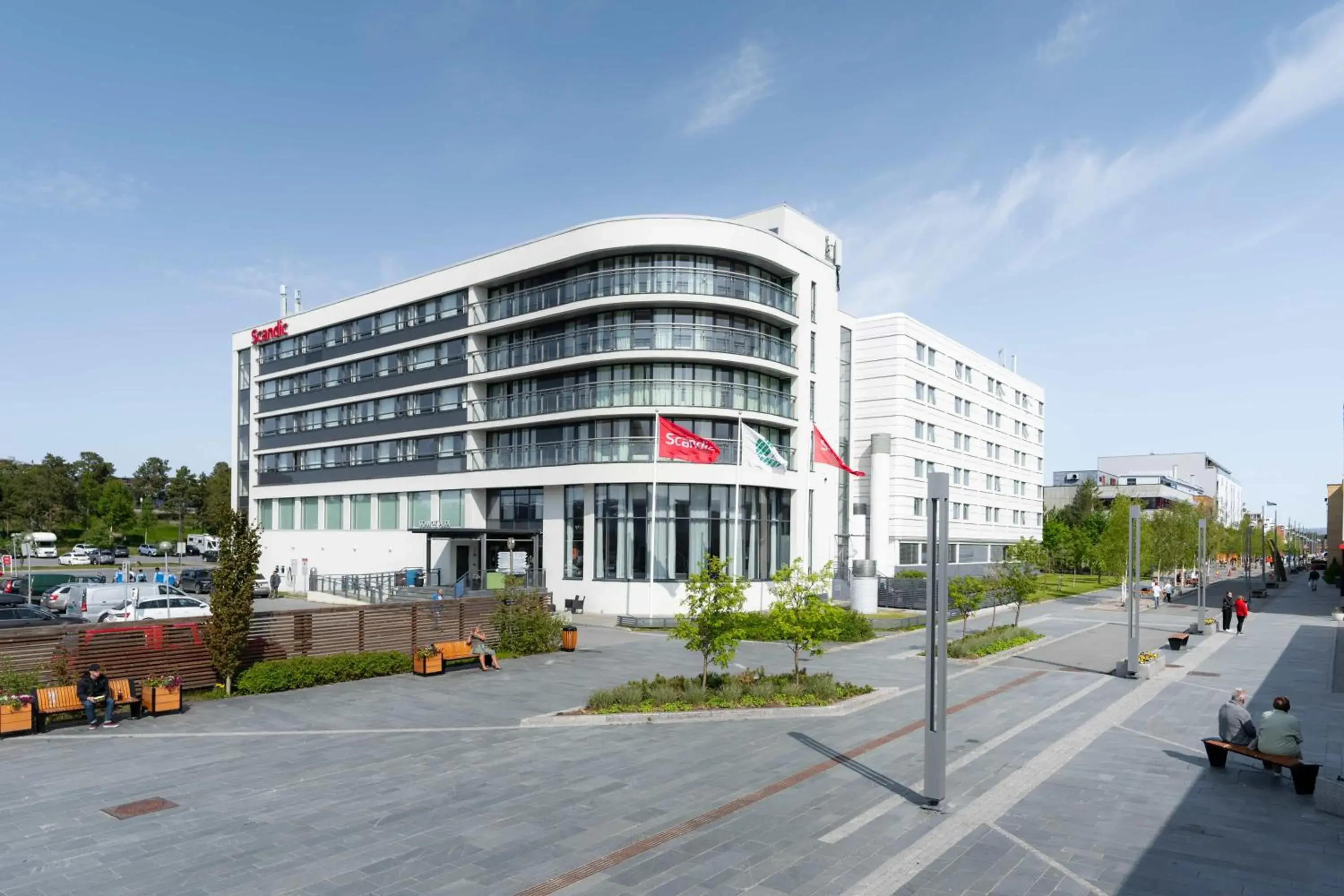 Property building in Scandic Alta Property building in Scandic Alta