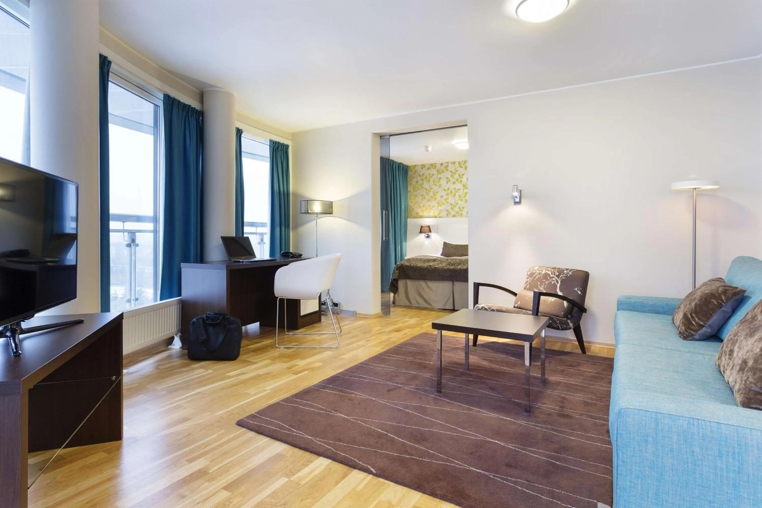 Bedroom in Scandic Alta