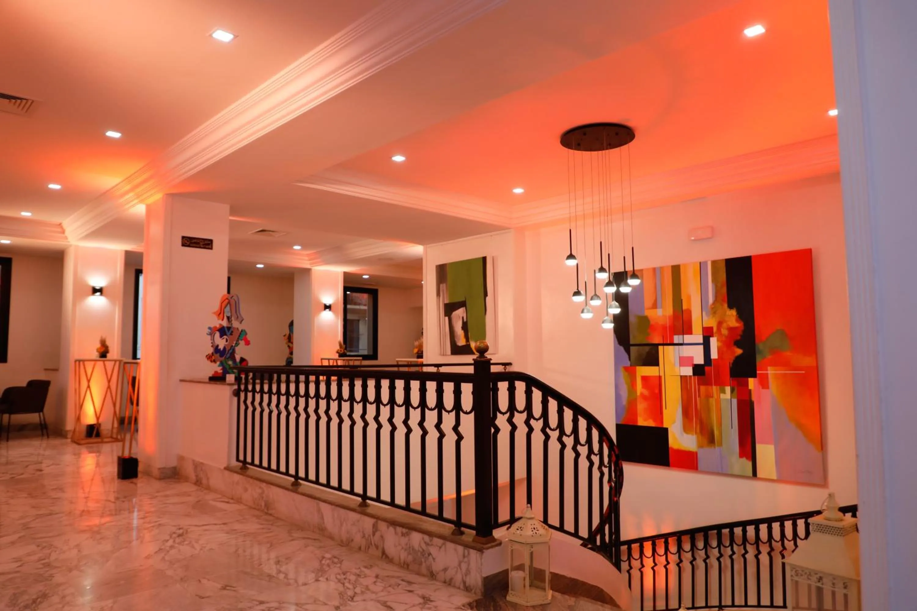 Lobby or reception in Hotel Ibn Khaldoun