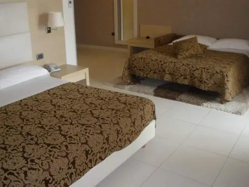 Bed in Mediterraneo Palace Hotel