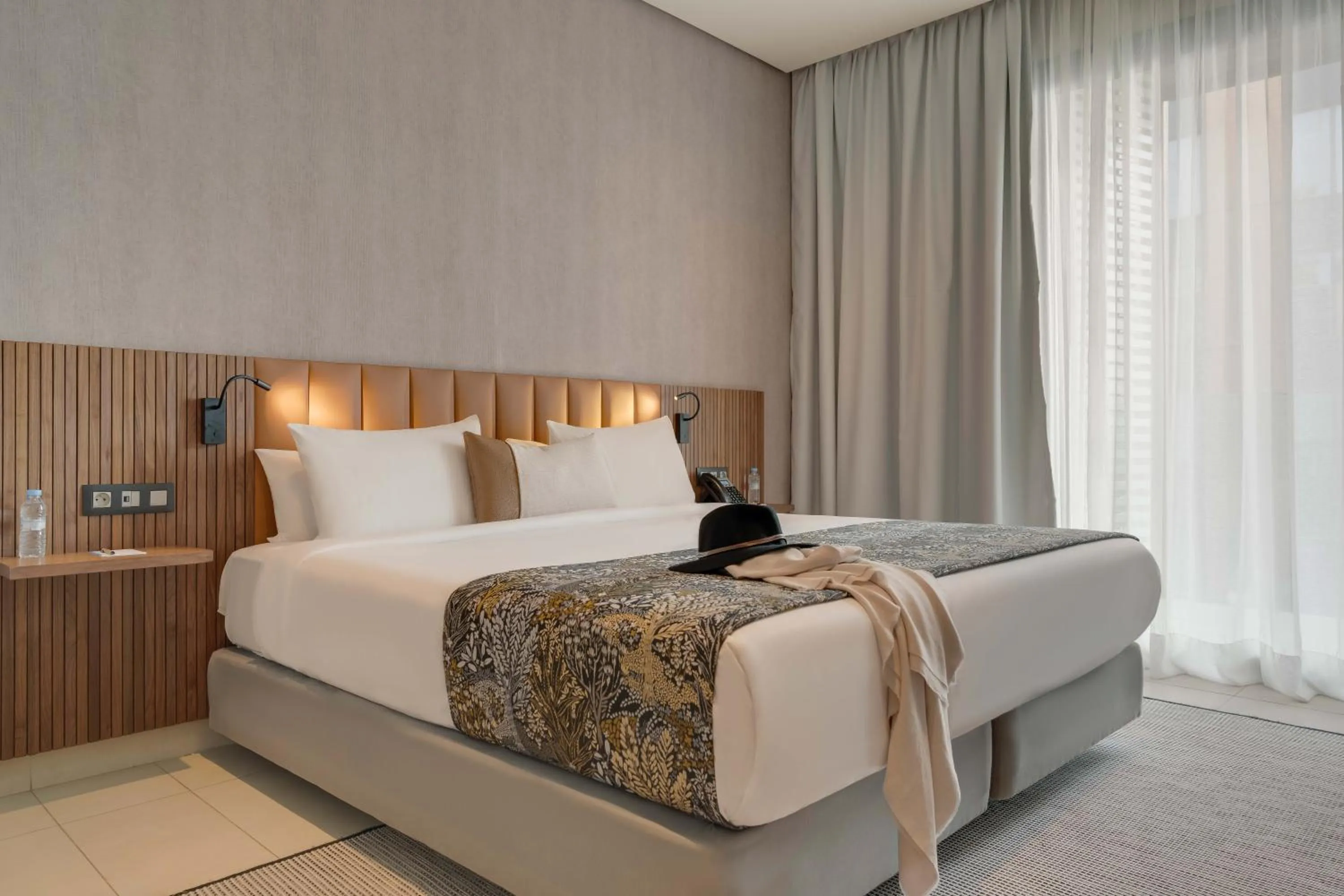 Bedroom, Bed in Pestana Casablanca, Seaside Suites & Residences
