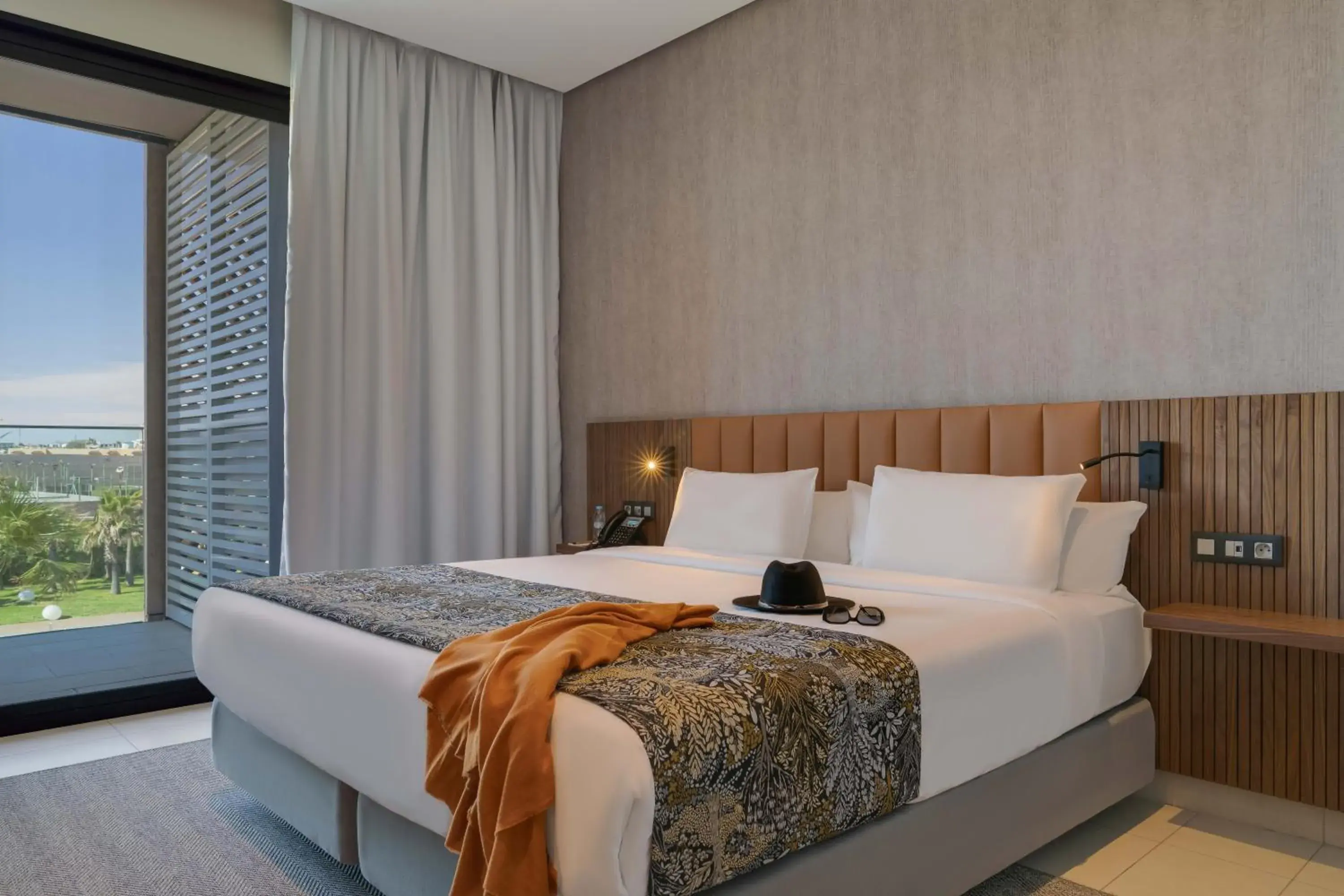 Bedroom, Bed in Pestana Casablanca, Seaside Suites & Residences Bedroom, Bed in Pestana Casablanca, Seaside Suites & Residences