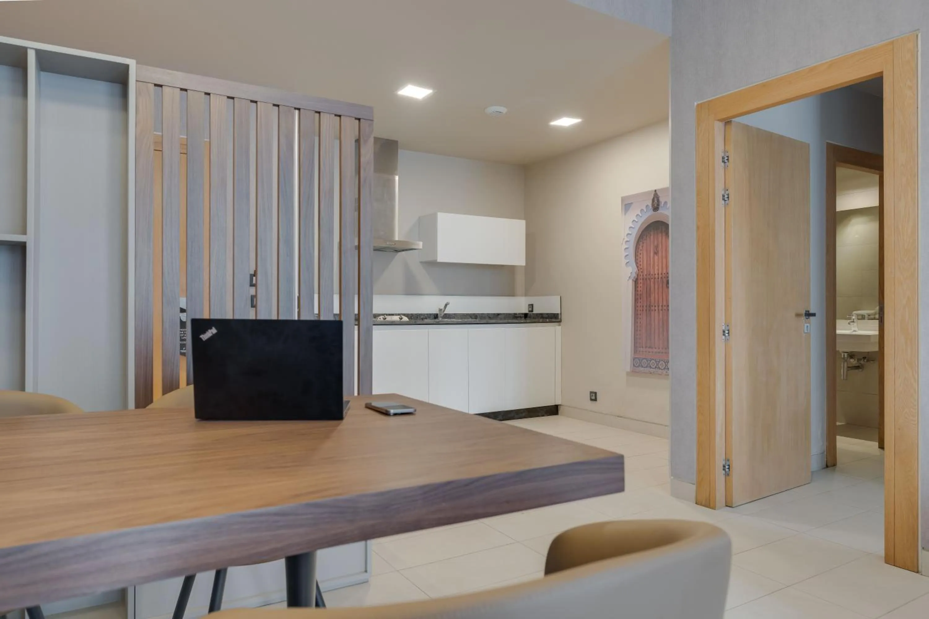 Kitchen or kitchenette in Pestana Casablanca, Seaside Suites & Residences