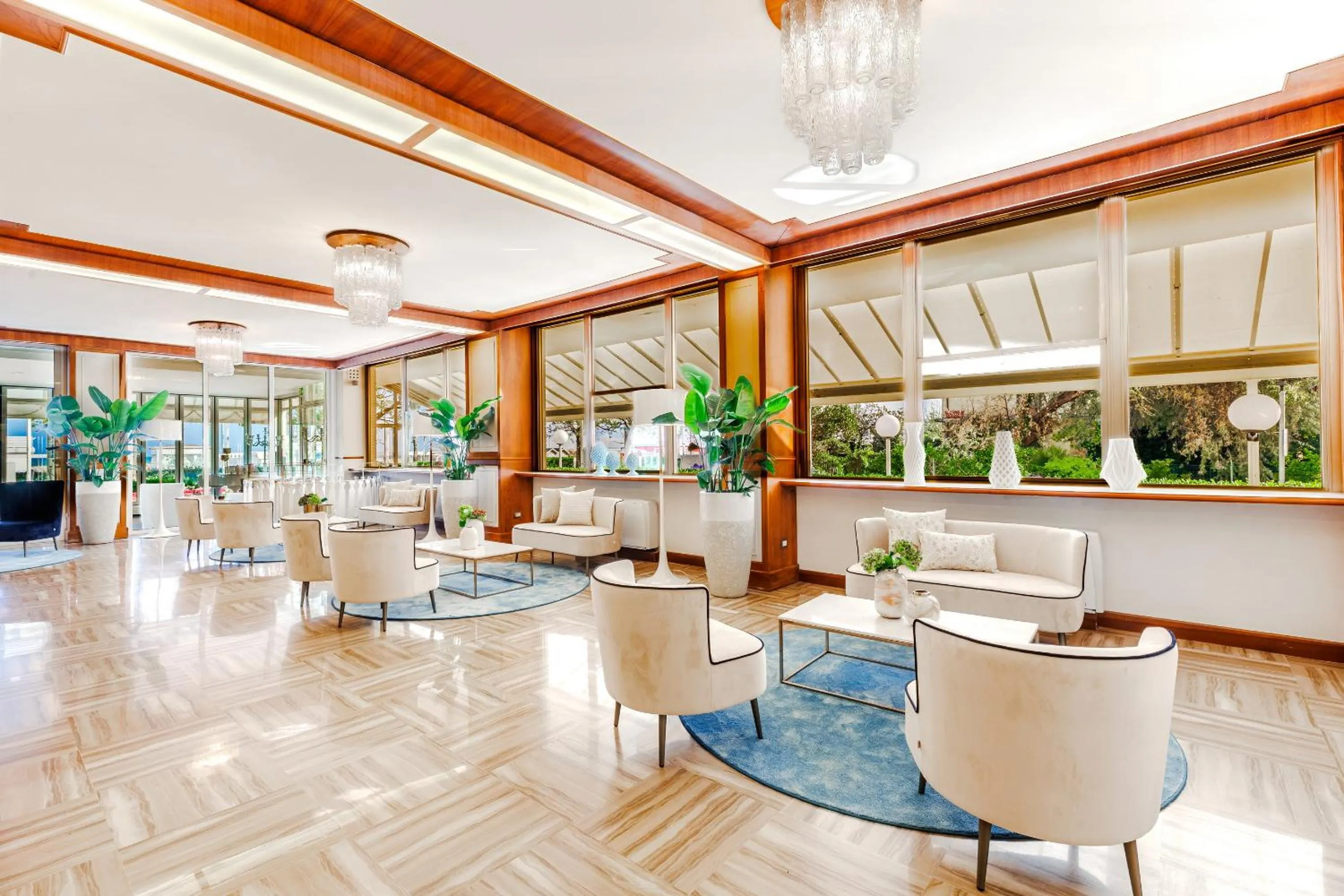 Lobby or reception in Hotel Abner's