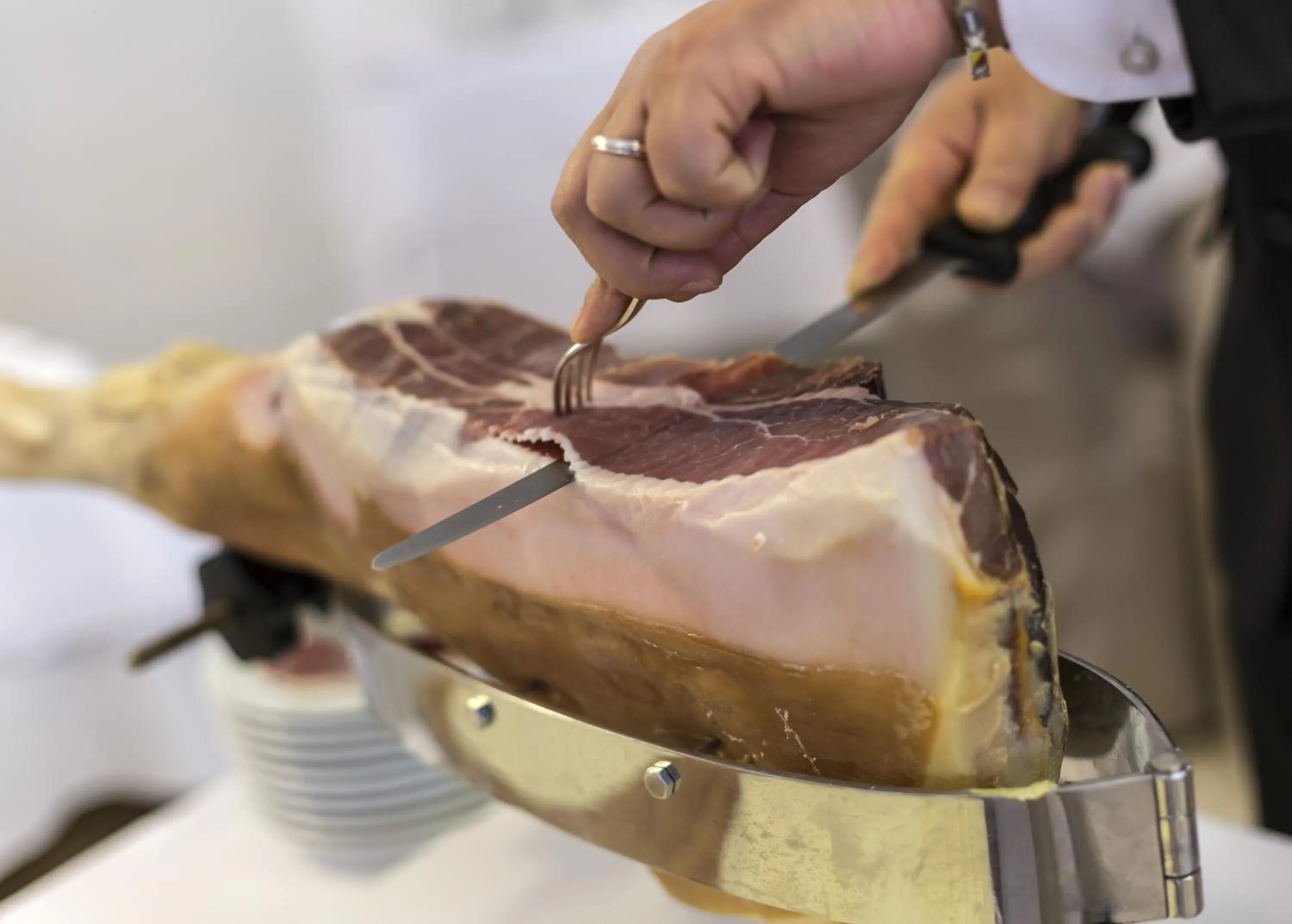 Food close-up in Hotel Abner's