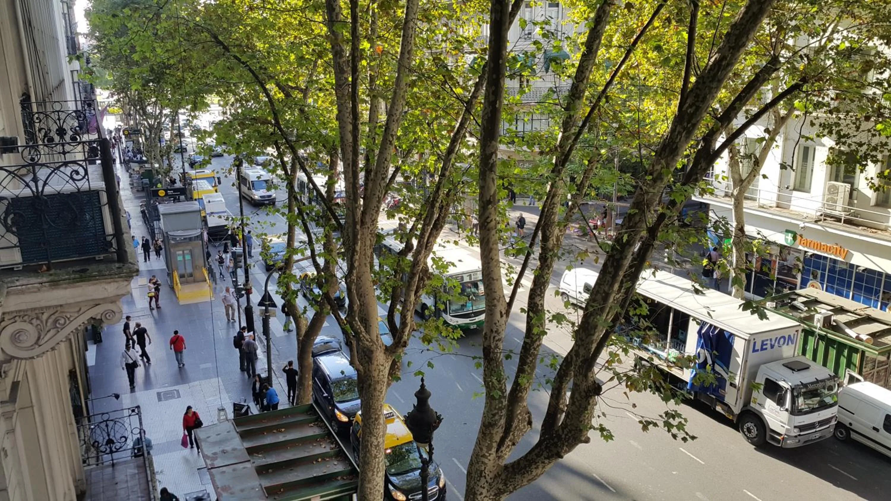 Balcony/Terrace in Hotel Avenida