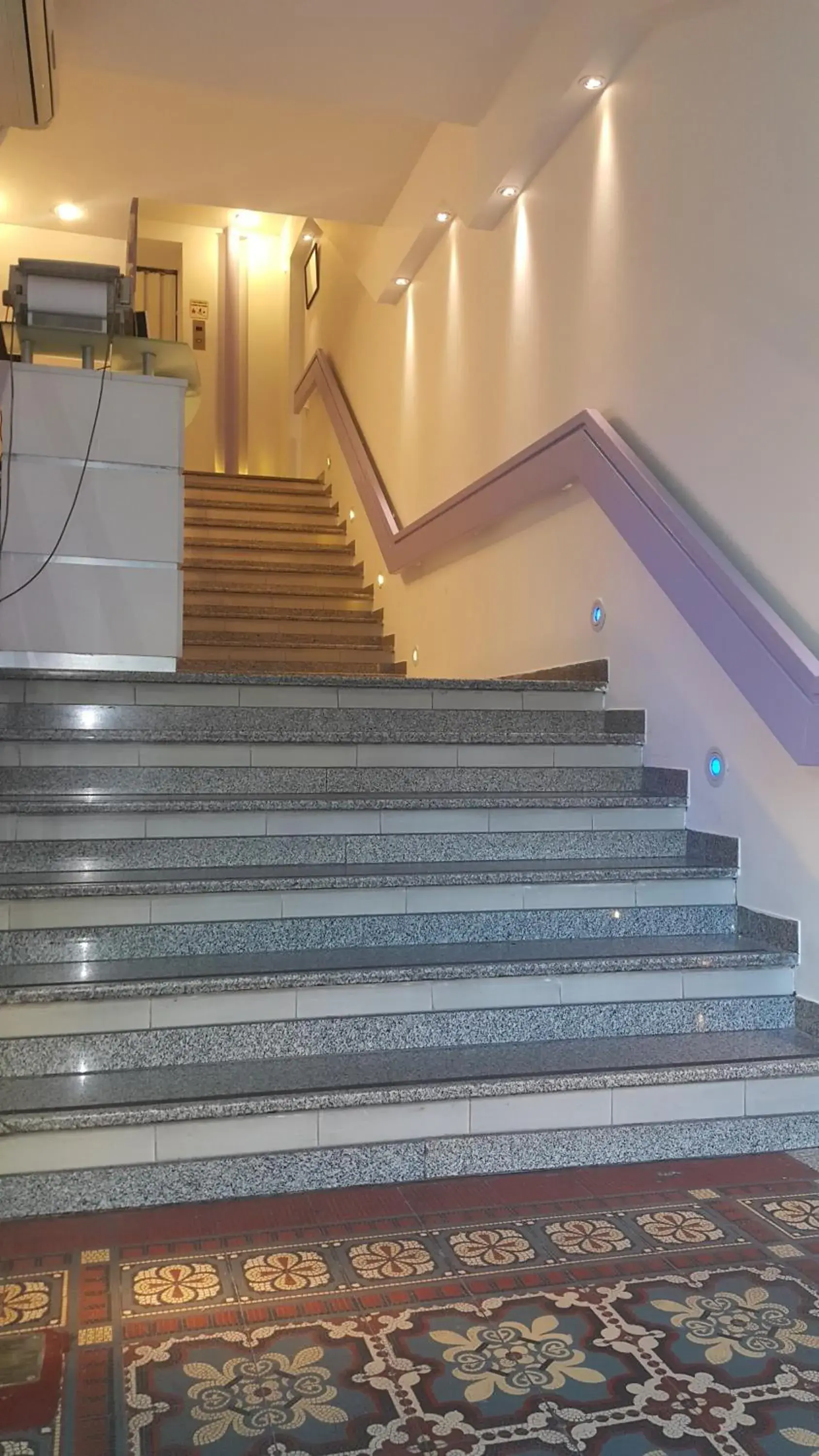 Lobby or reception in Hotel Avenida Lobby or reception in Hotel Avenida