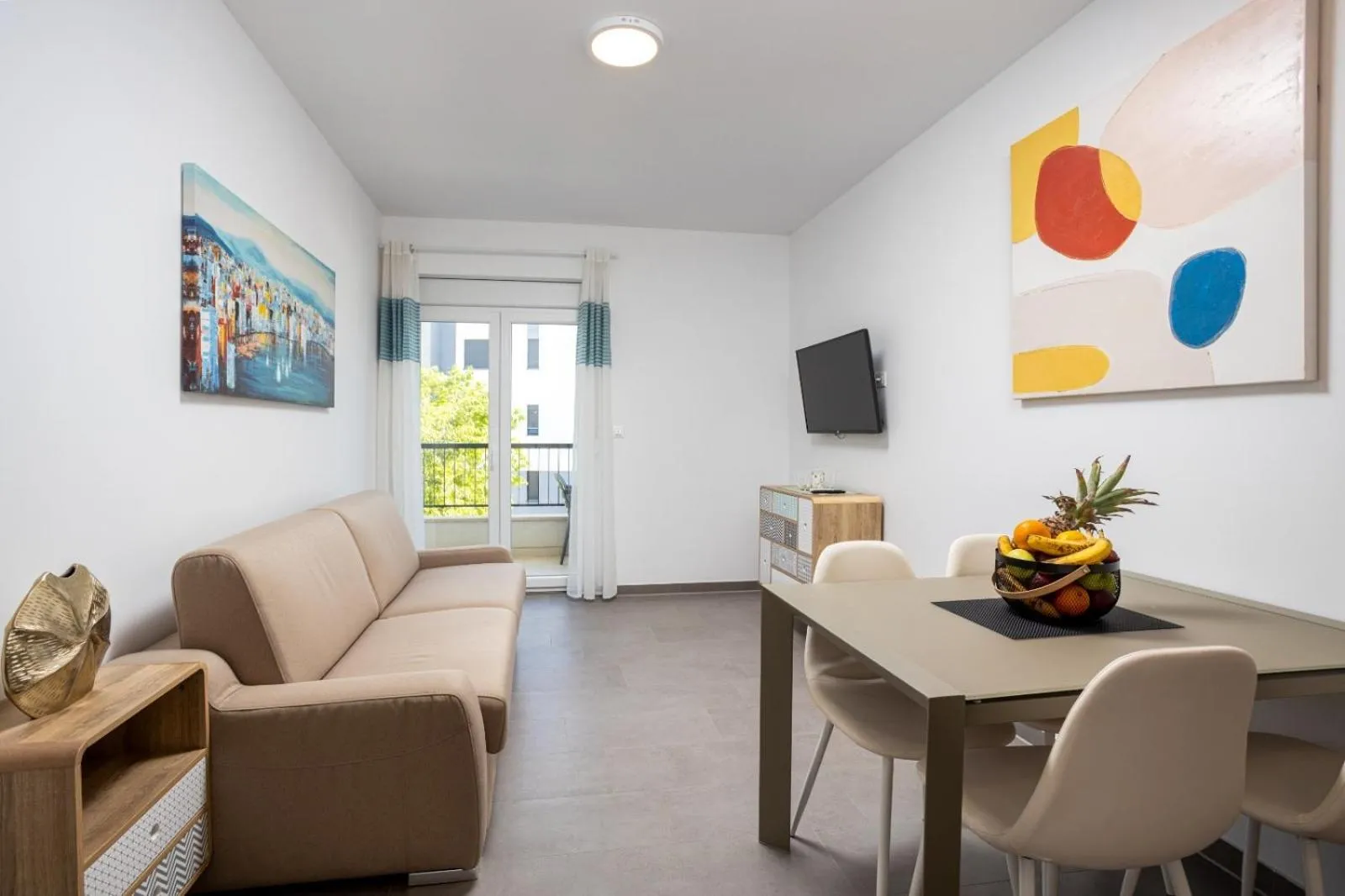 Seating area in VIPo Prestige Apartments