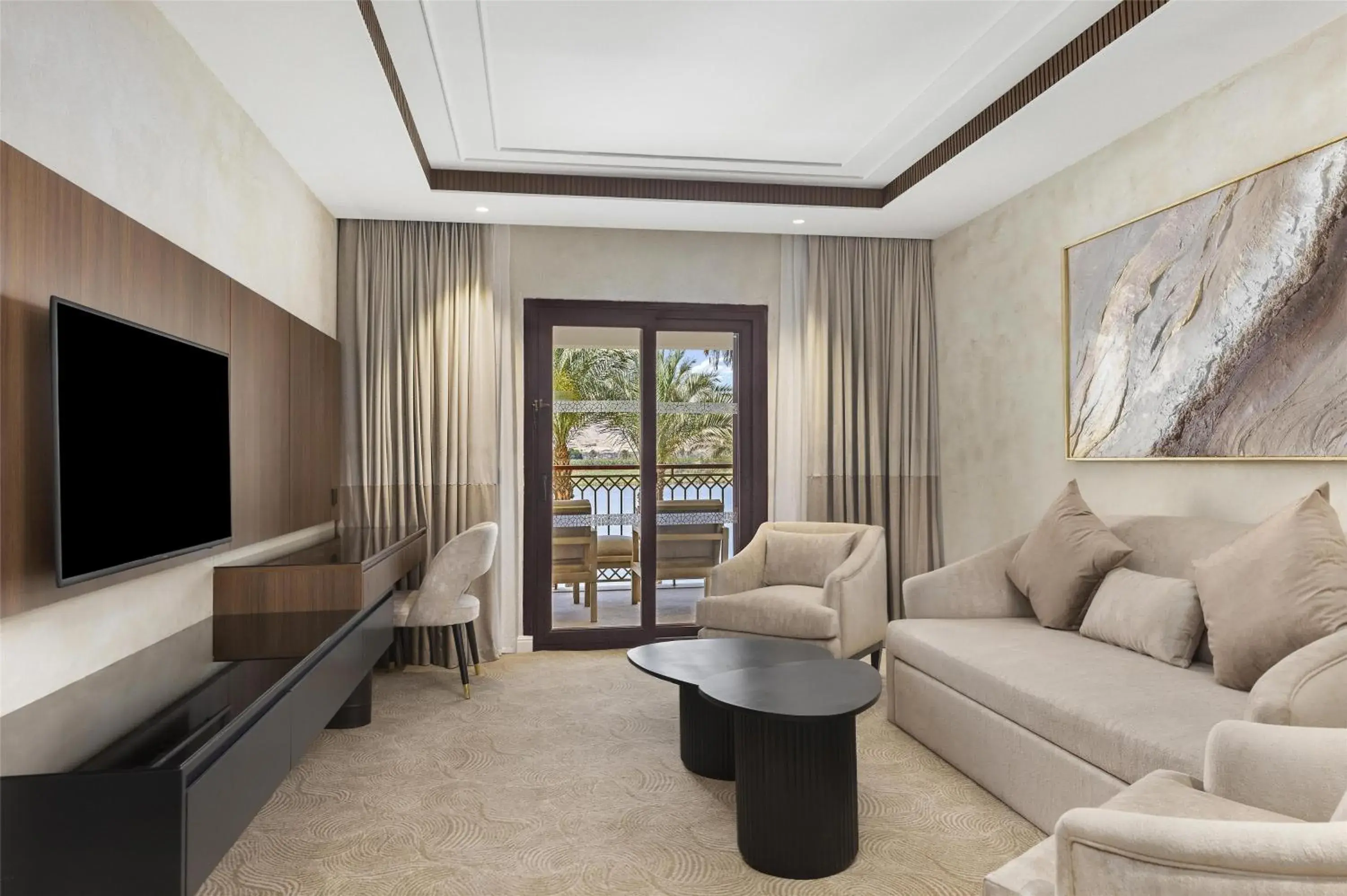 Living room in Hilton Luxor Resort & Spa Living room in Hilton Luxor Resort & Spa