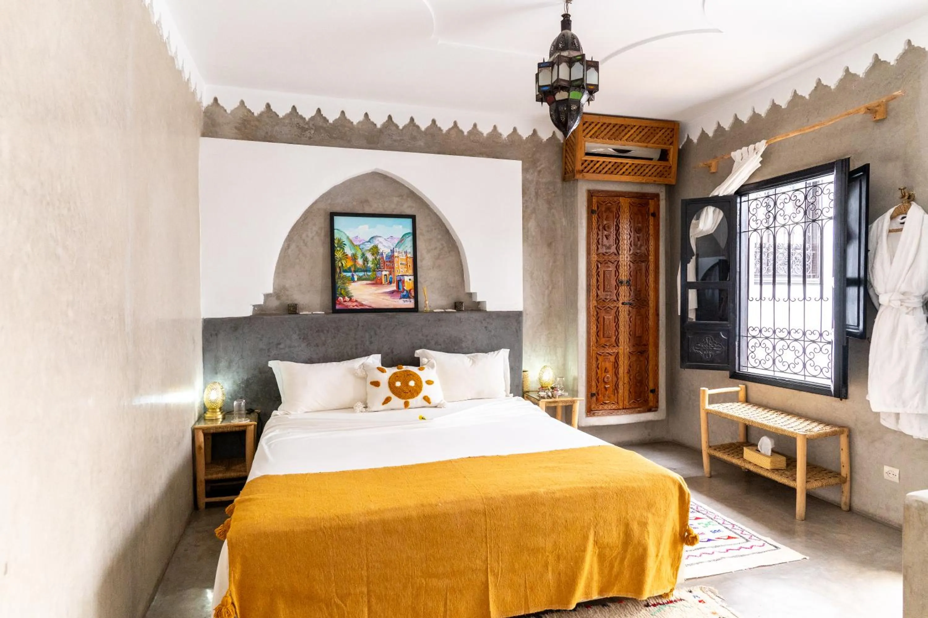 Guests, Bed in Riad Shambala