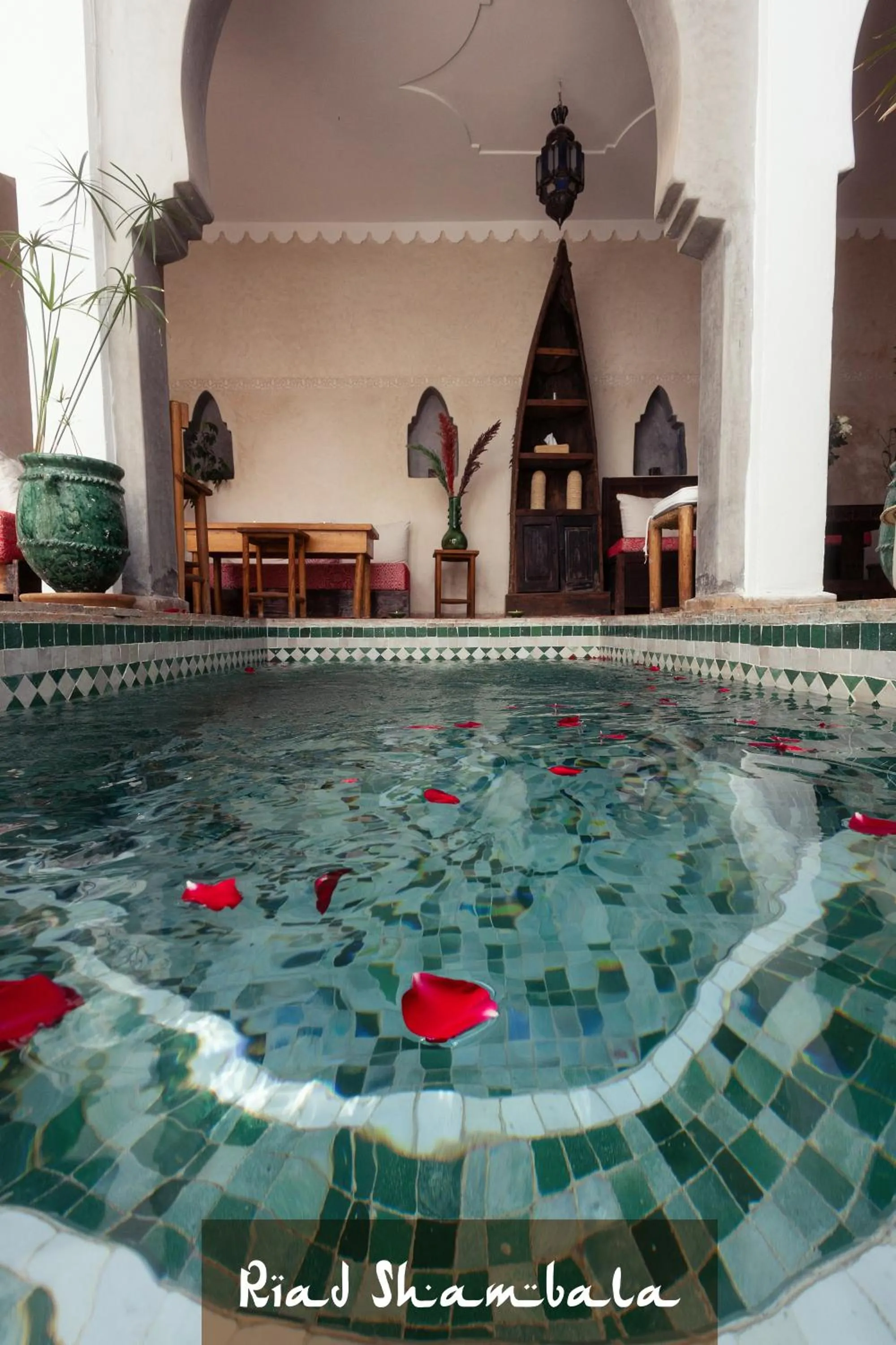 Hot Tub in Riad Shambala