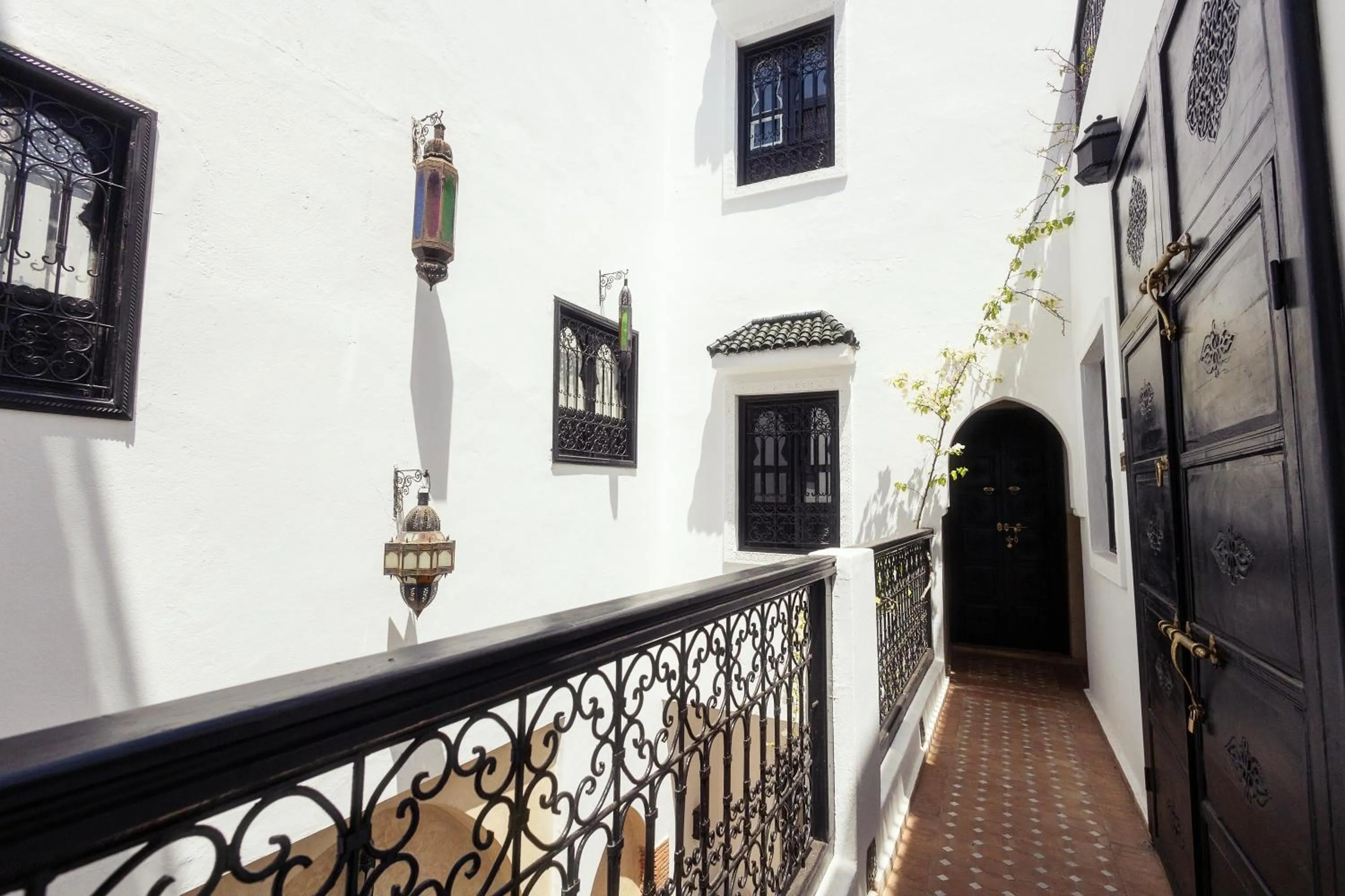 Balcony/Terrace in Riad Shambala