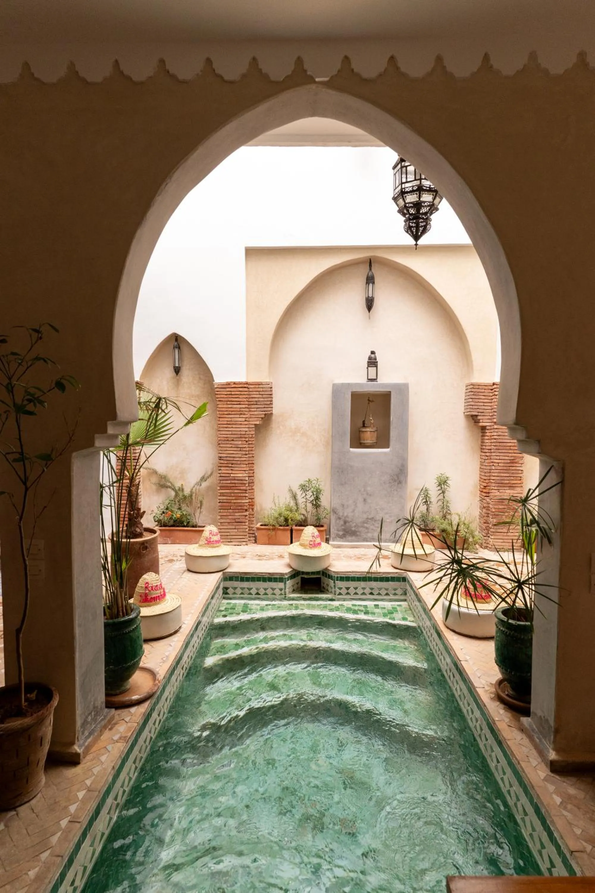 Swimming pool in Riad Shambala