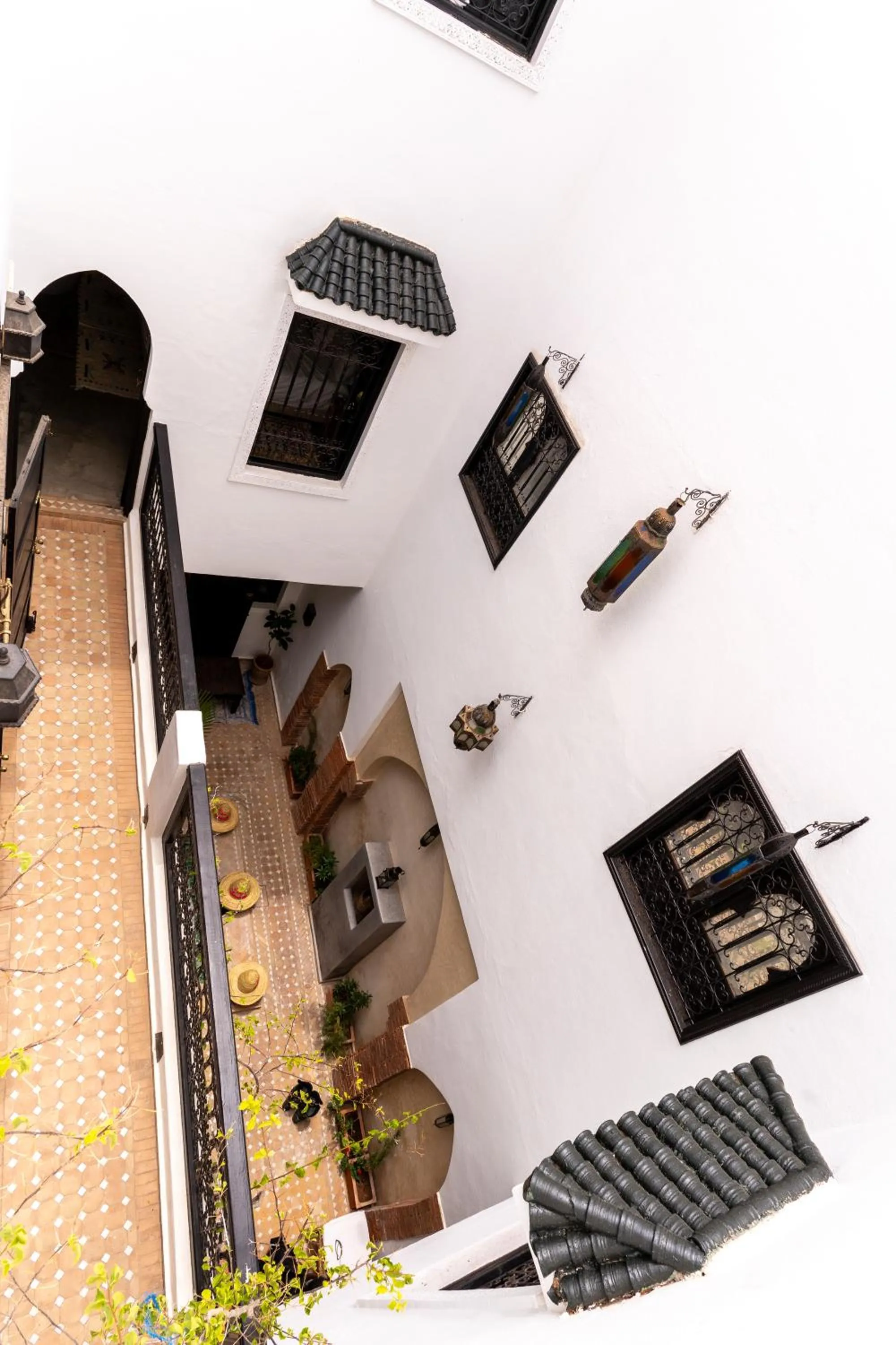 Seating area in Riad Shambala