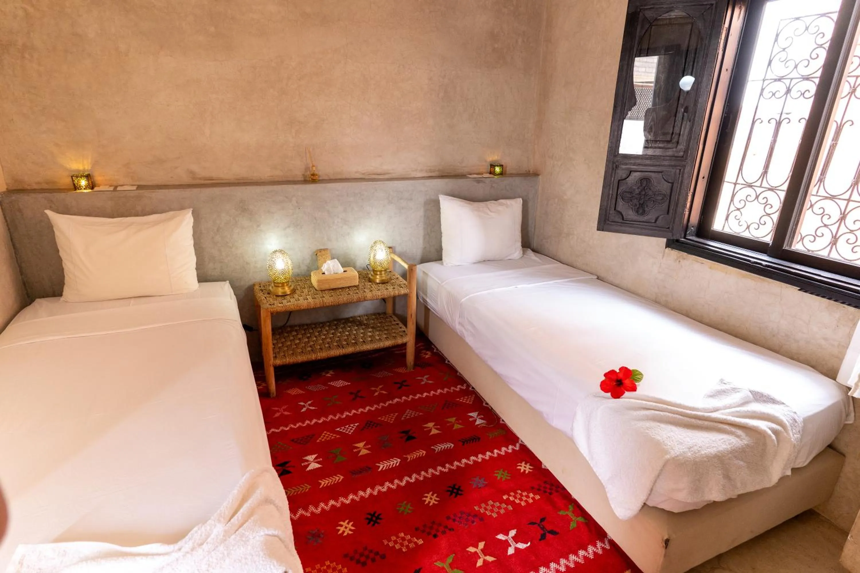 Bed in Riad Shambala