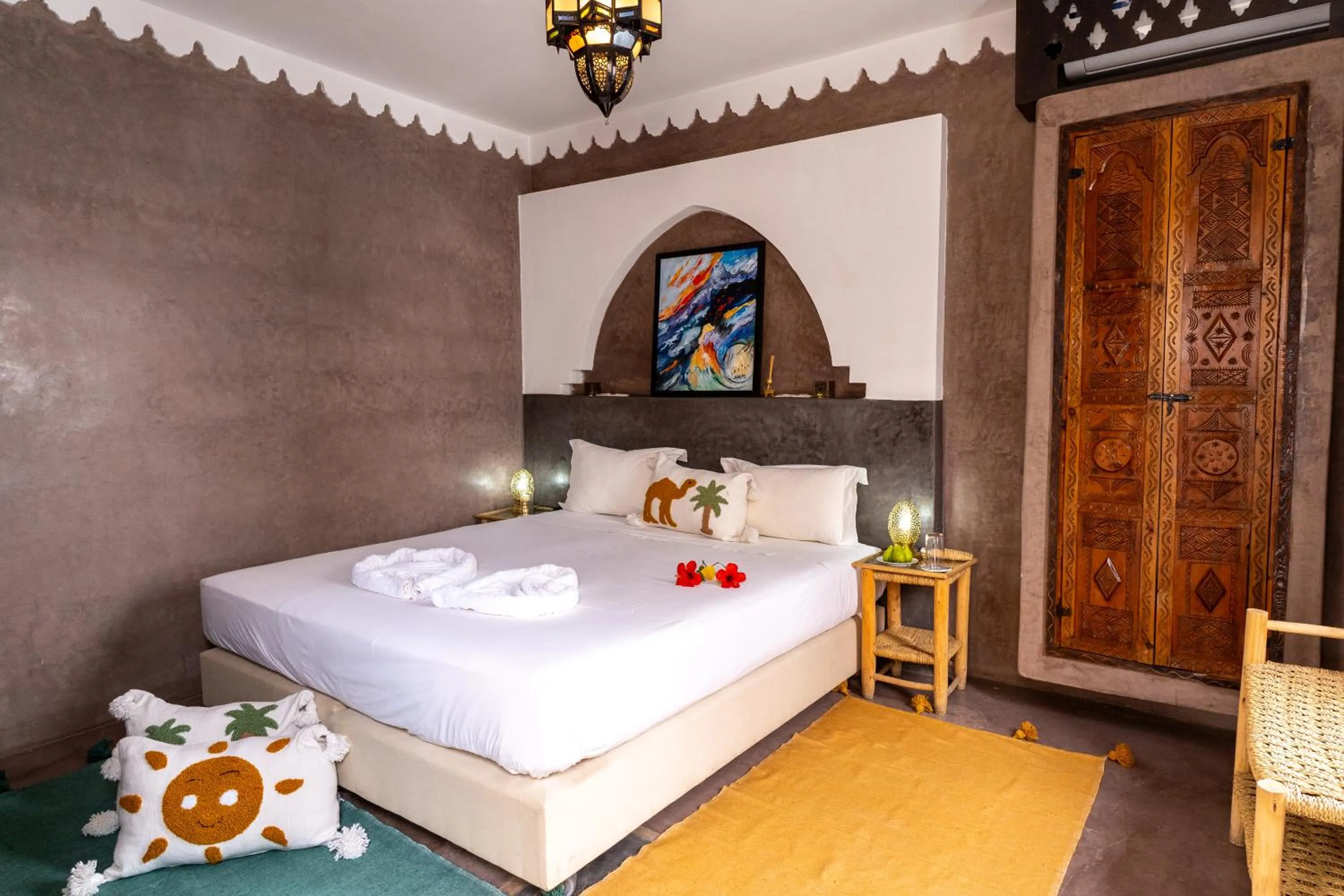 Guests, Bed in Riad Shambala
