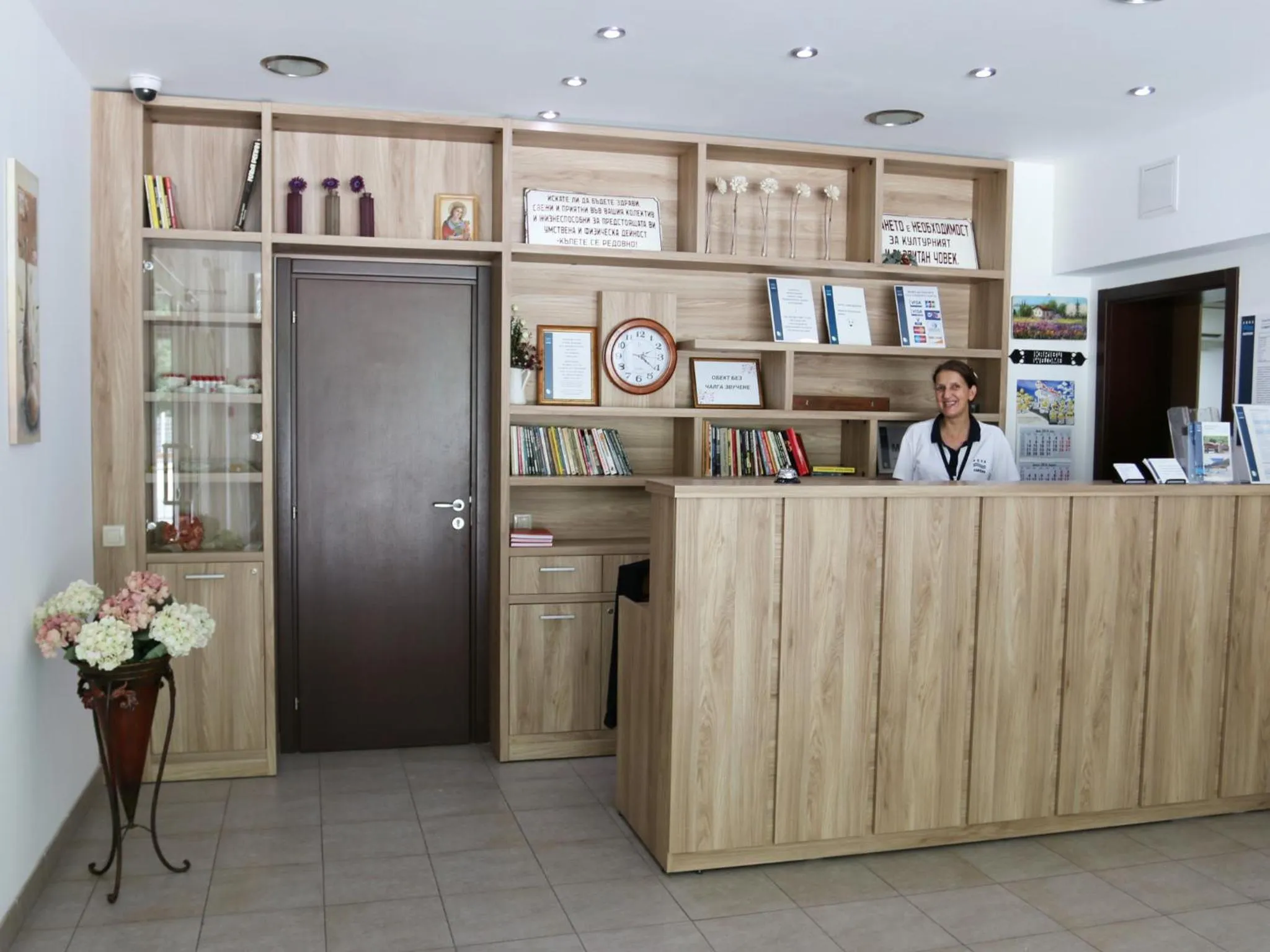 Lobby or reception in Aqua Varvara Hotel