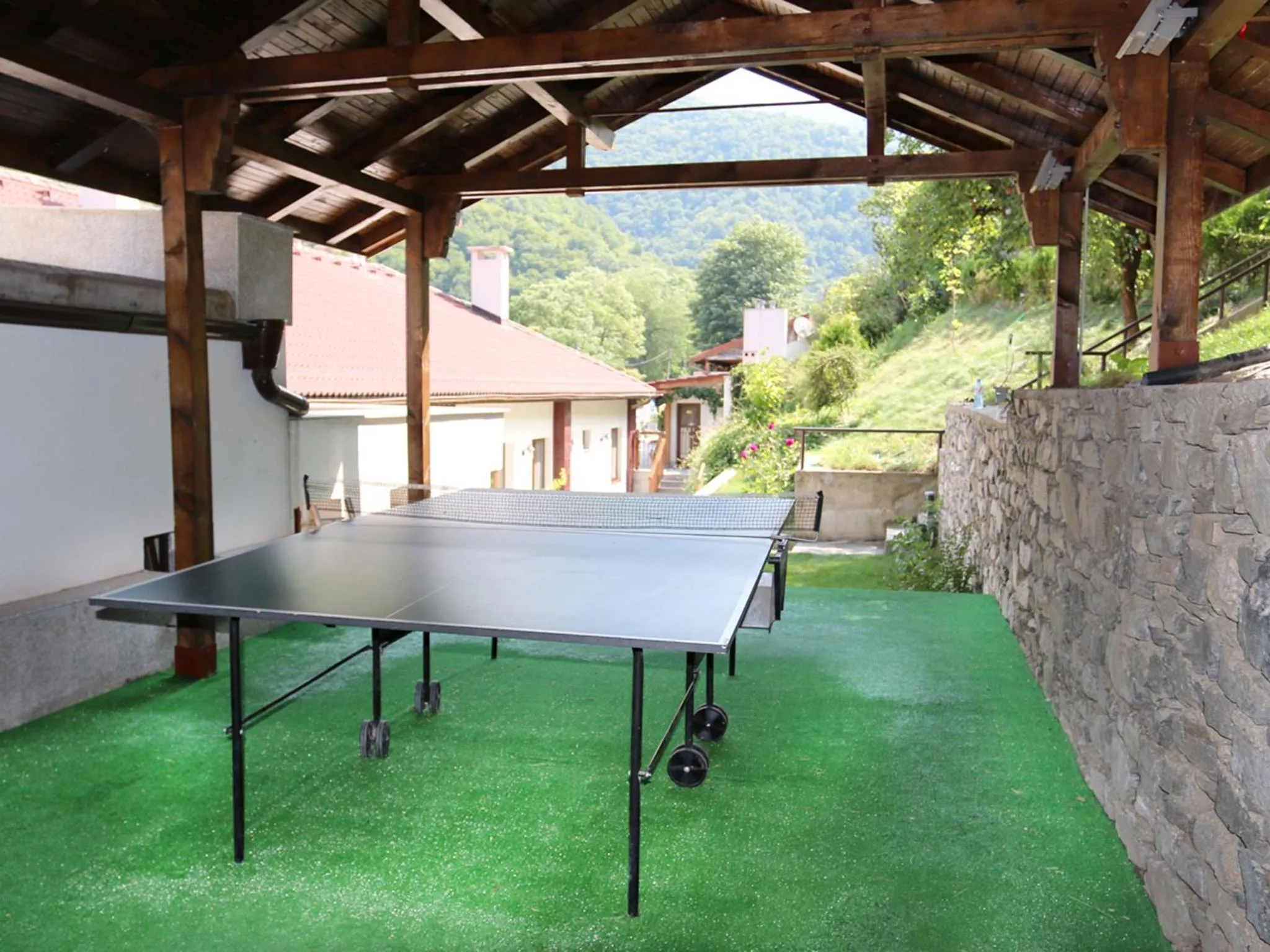 Table tennis in Aqua Varvara Hotel