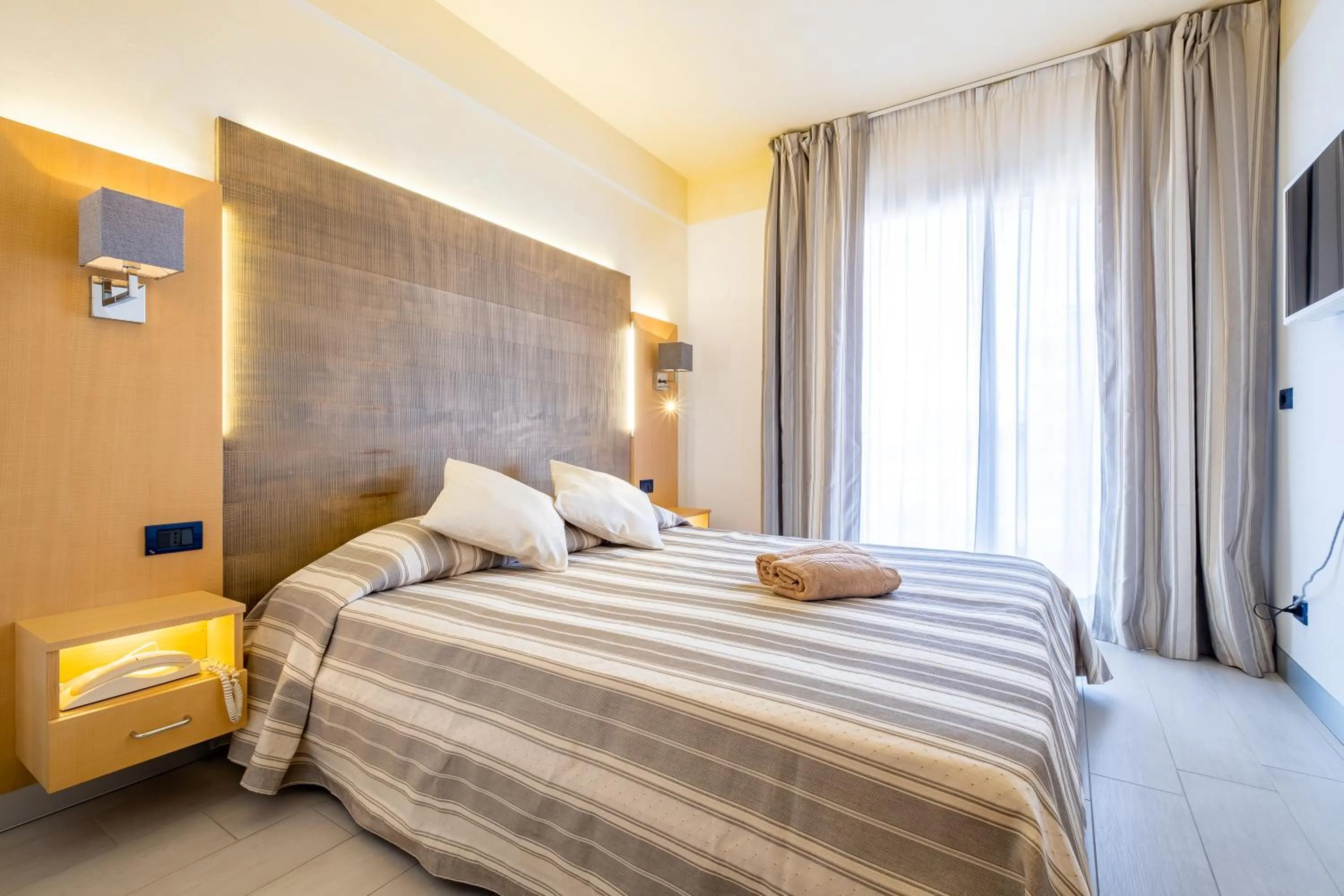 Bedroom, Bed in Hotel Mare