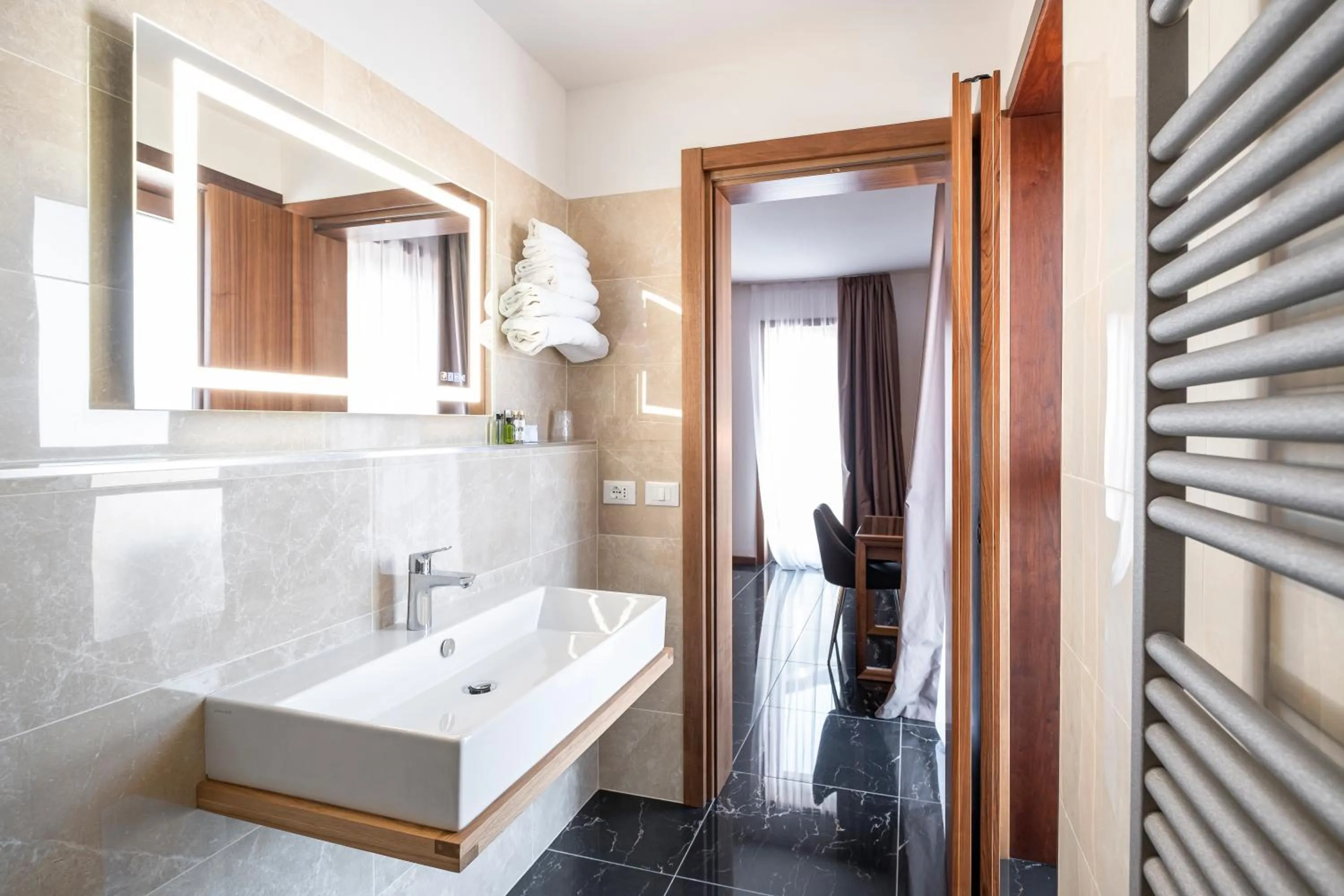 Steam room in Hotel Mare