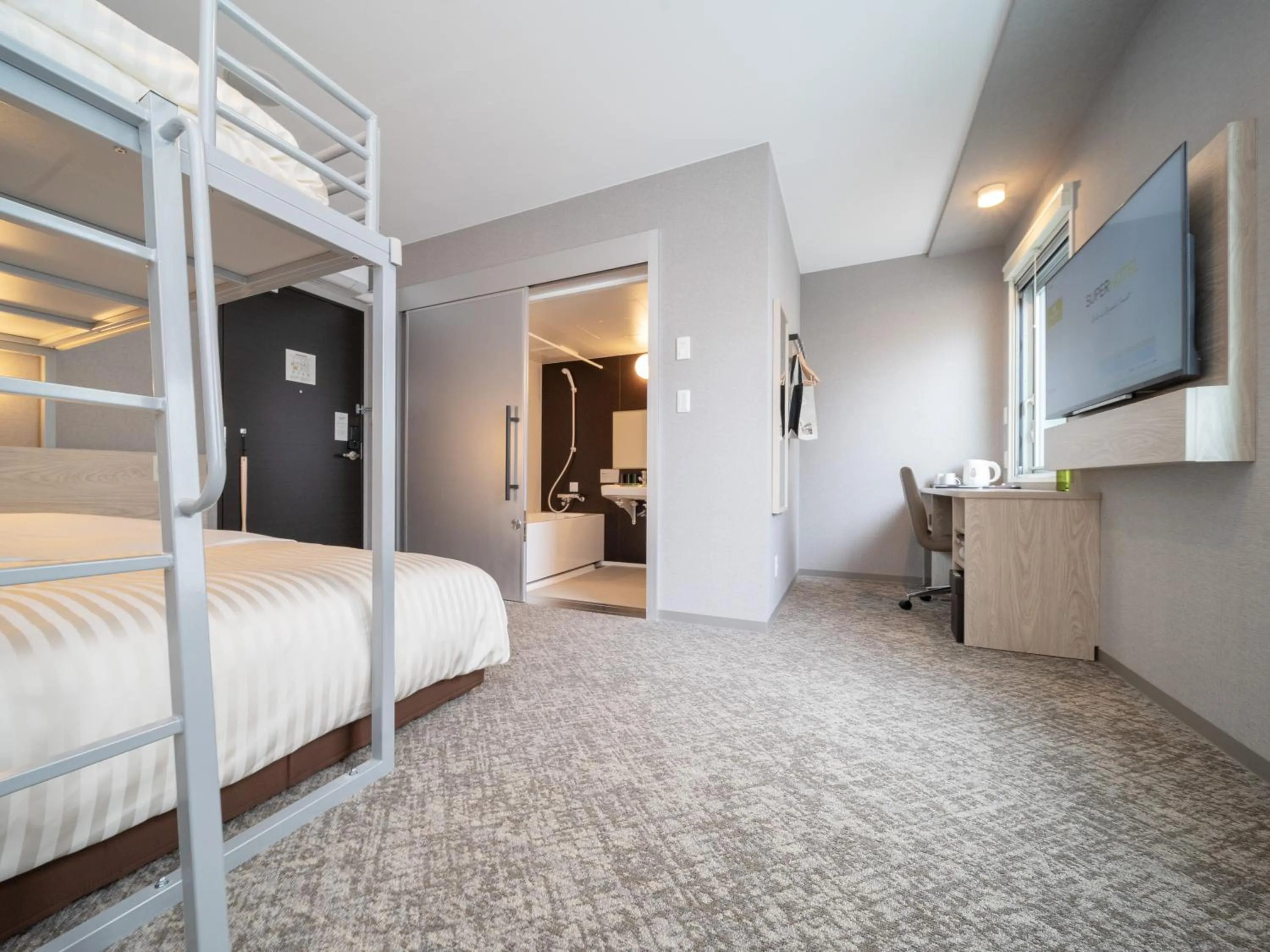 bunk bed, Bed in Super Hotel Saitama Kawagoe