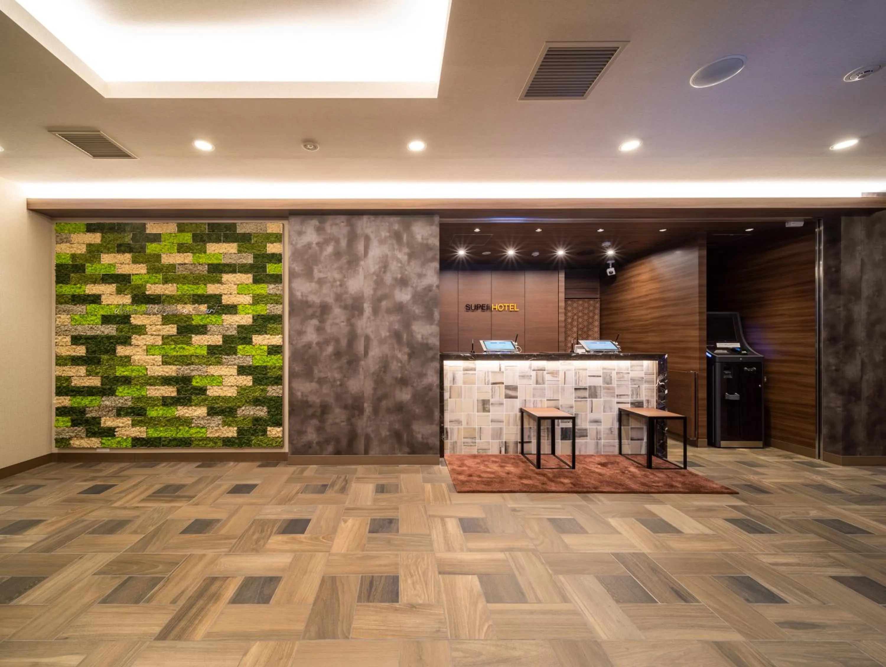 Lobby or reception in Super Hotel Saitama Kawagoe