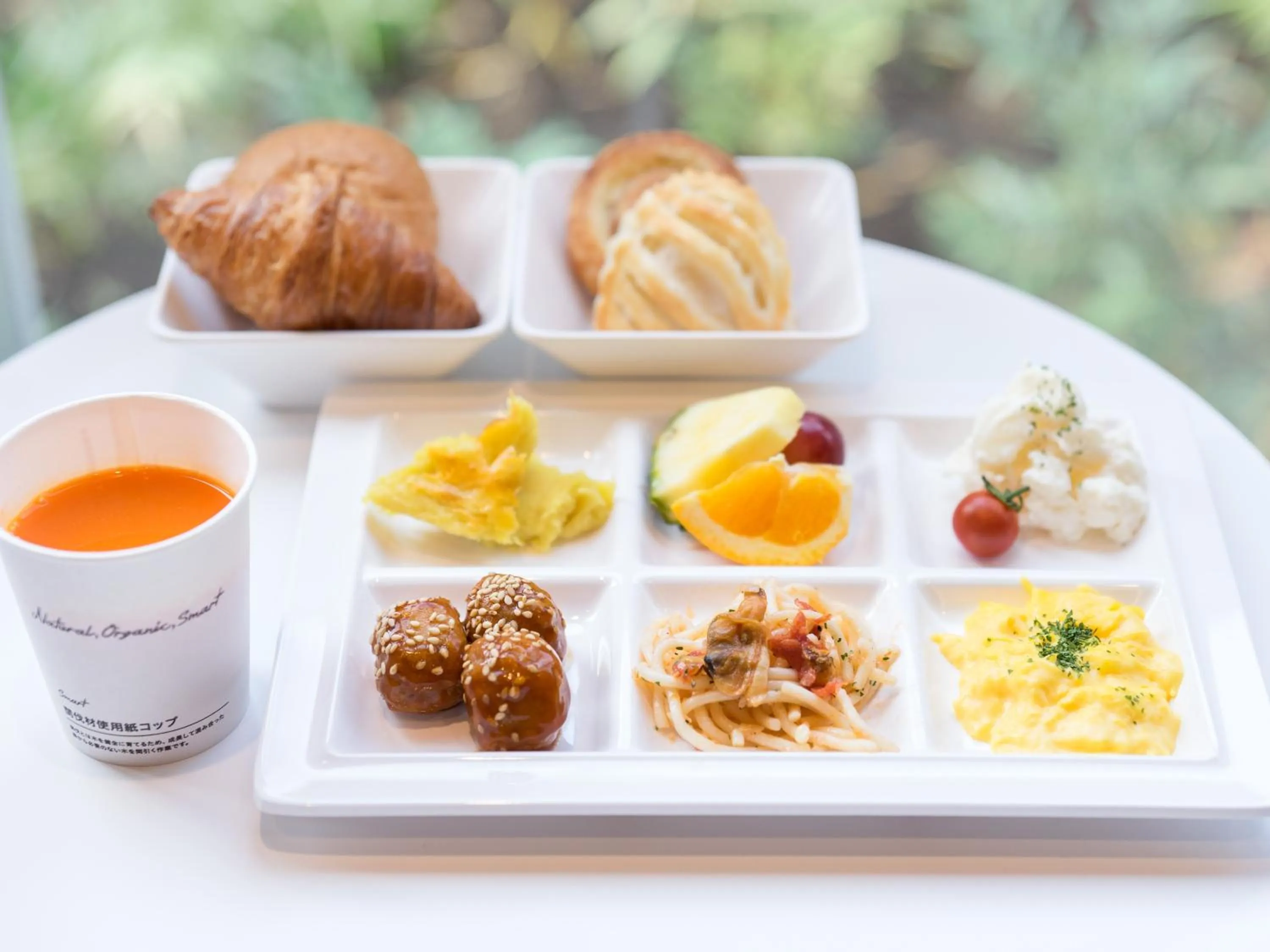 Buffet breakfast in Super Hotel Saitama Kawagoe