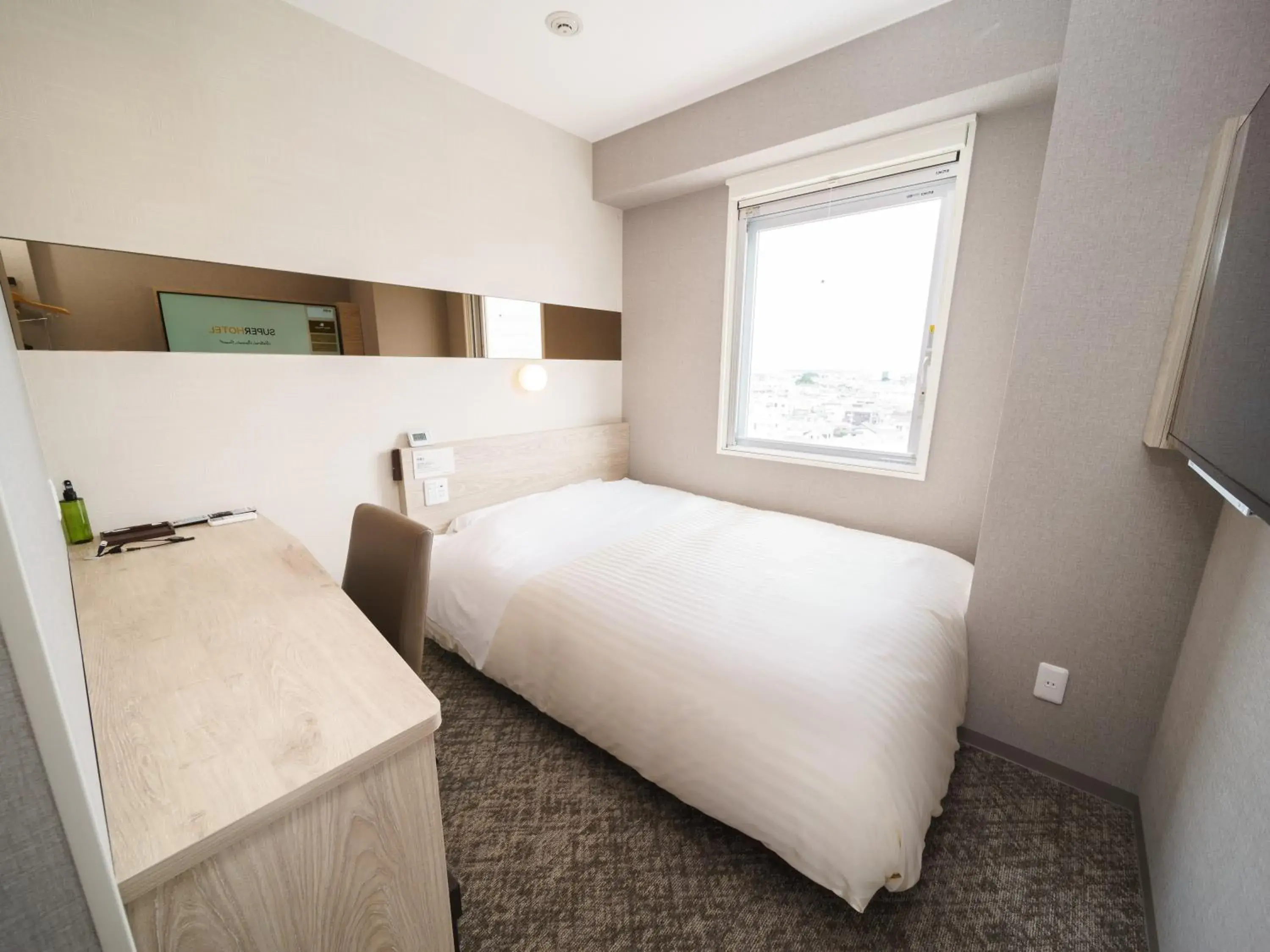 Bedroom, Bed in Super Hotel Saitama Kawagoe Bedroom, Bed in Super Hotel Saitama Kawagoe