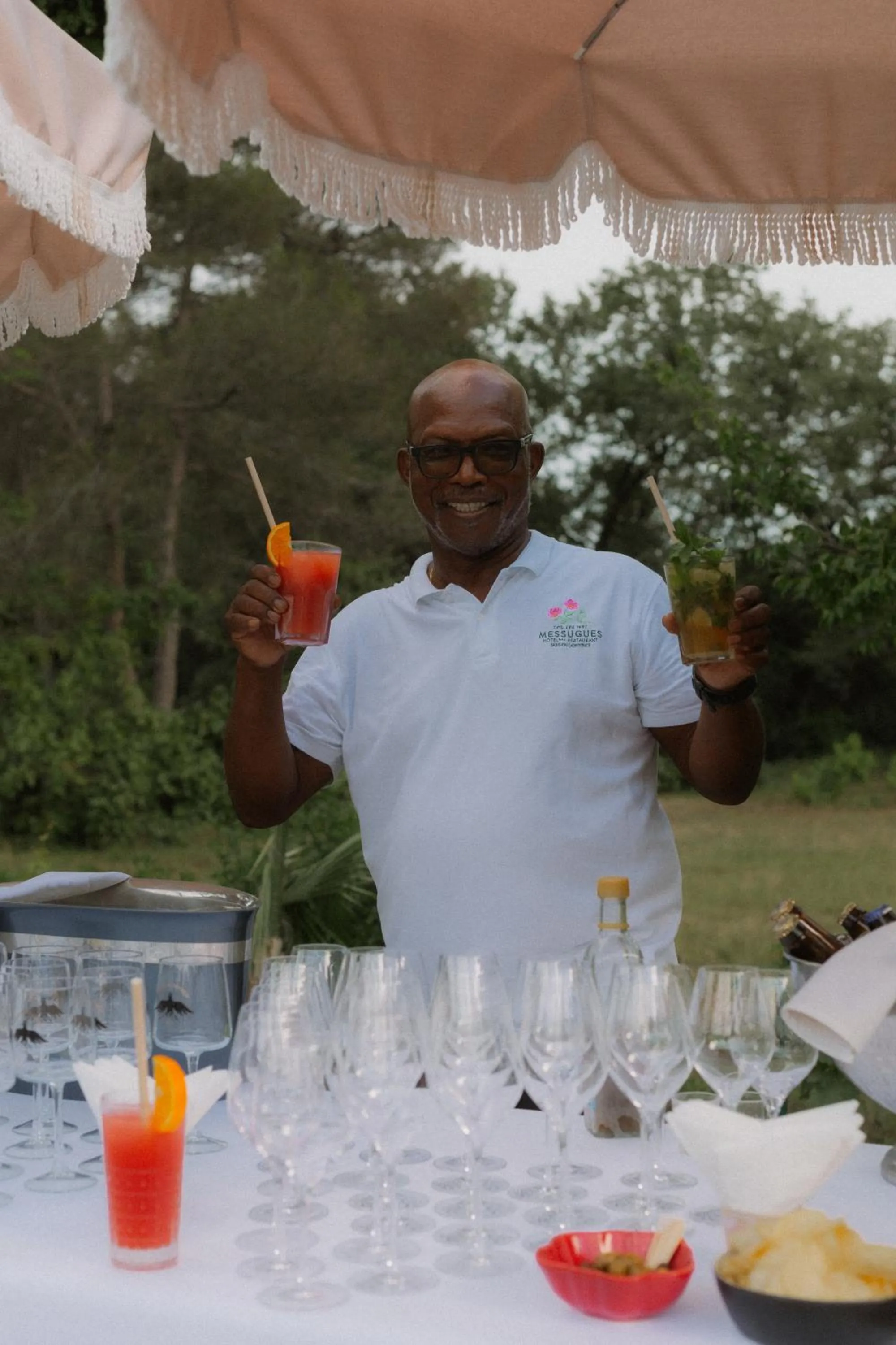 Drinks in Hotel Les Messugues