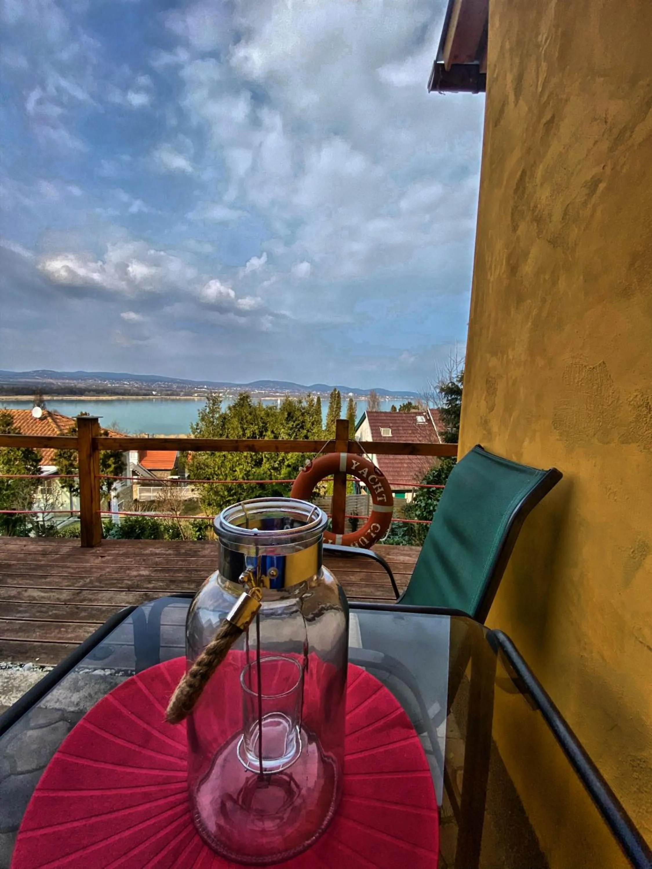 Balcony/Terrace in Villa Borostyán