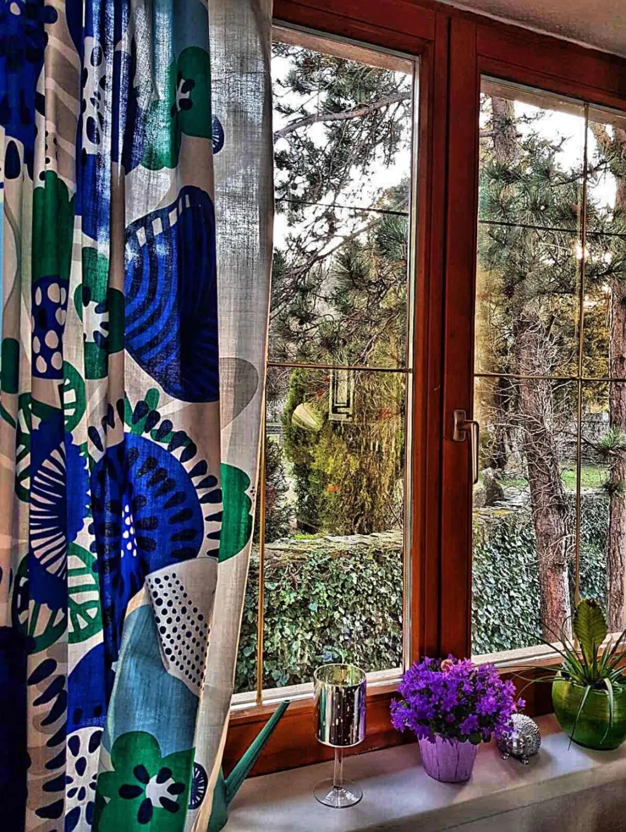 Garden view in Villa Borostyán