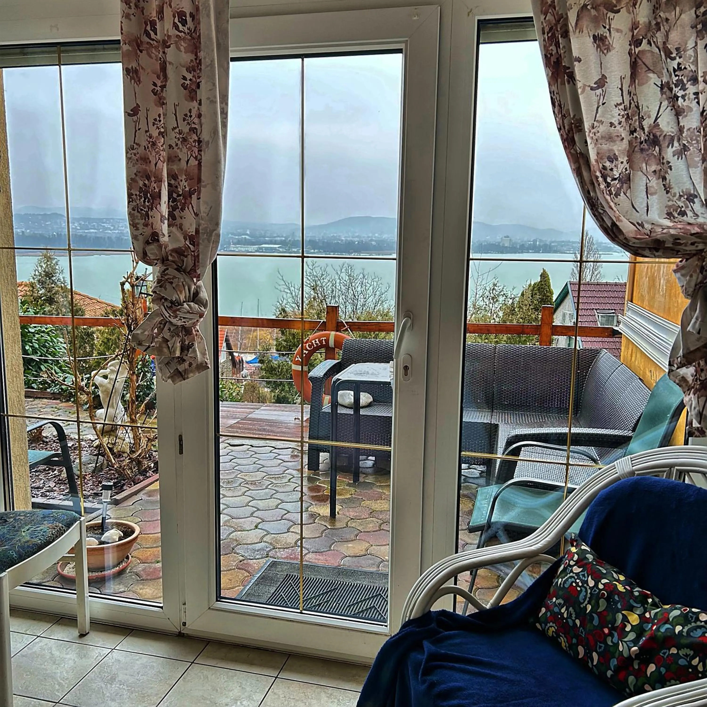 River view in Villa Borostyán