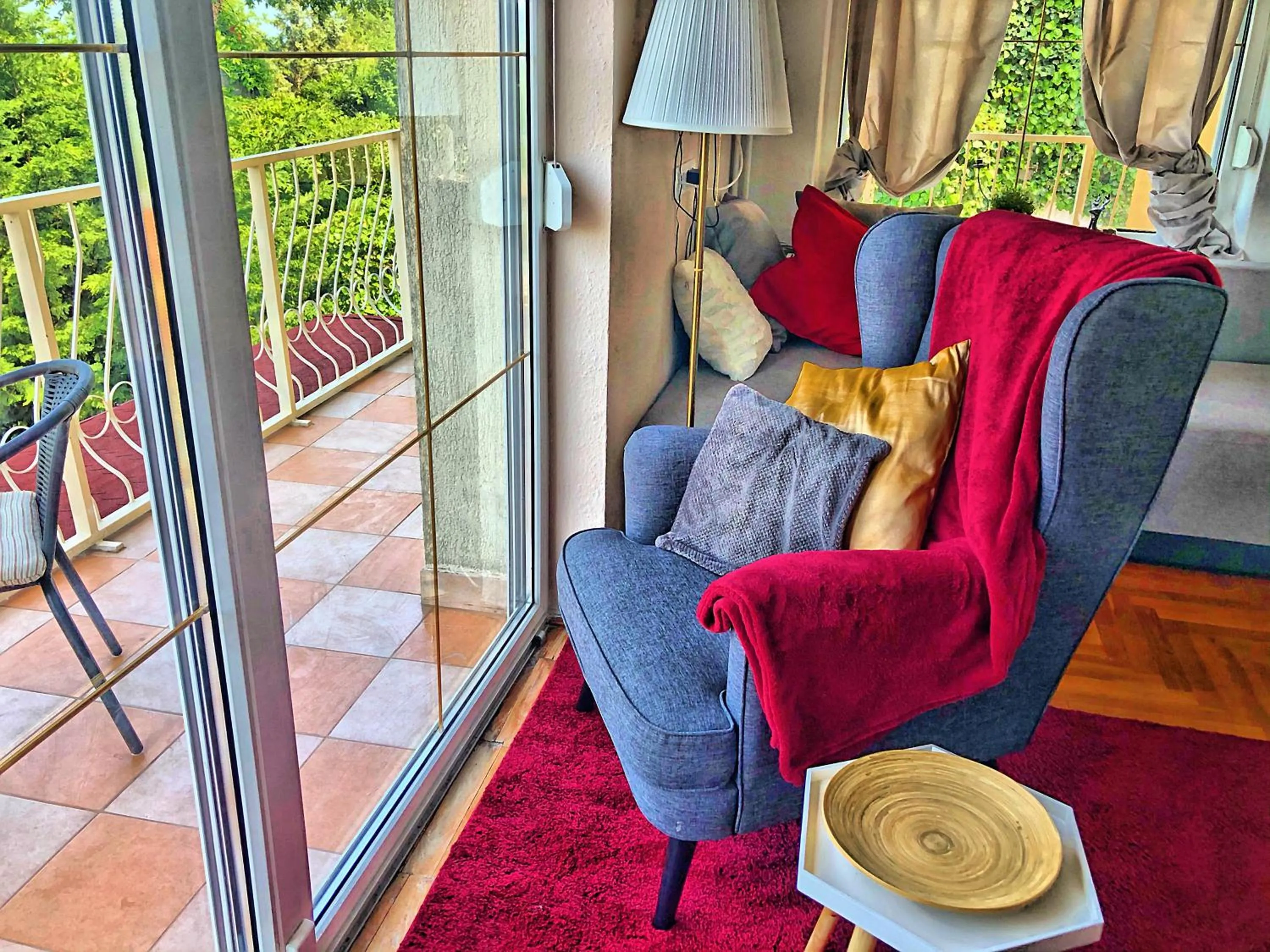 Balcony/Terrace in Villa Borostyán