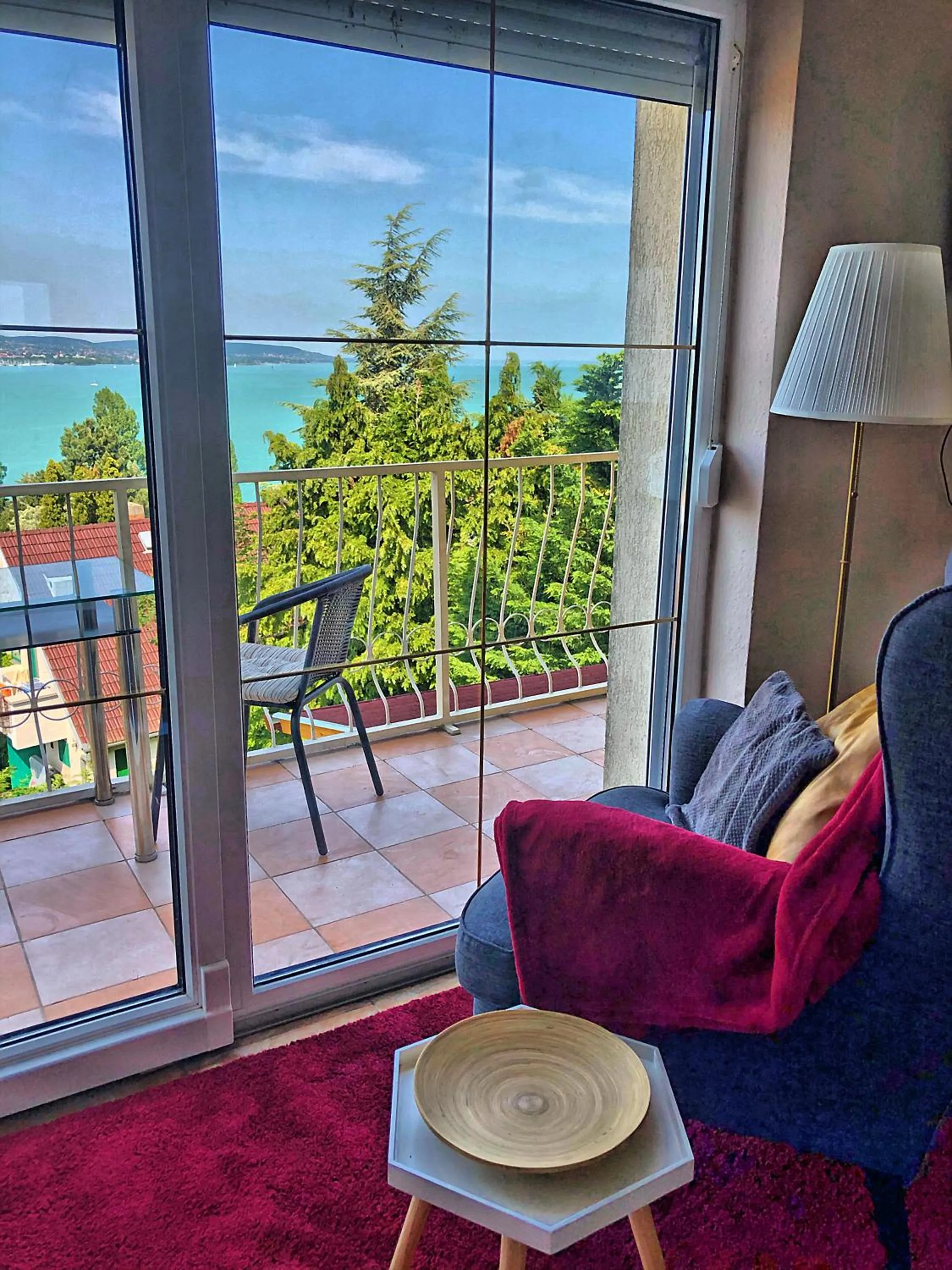 Balcony/Terrace in Villa Borostyán