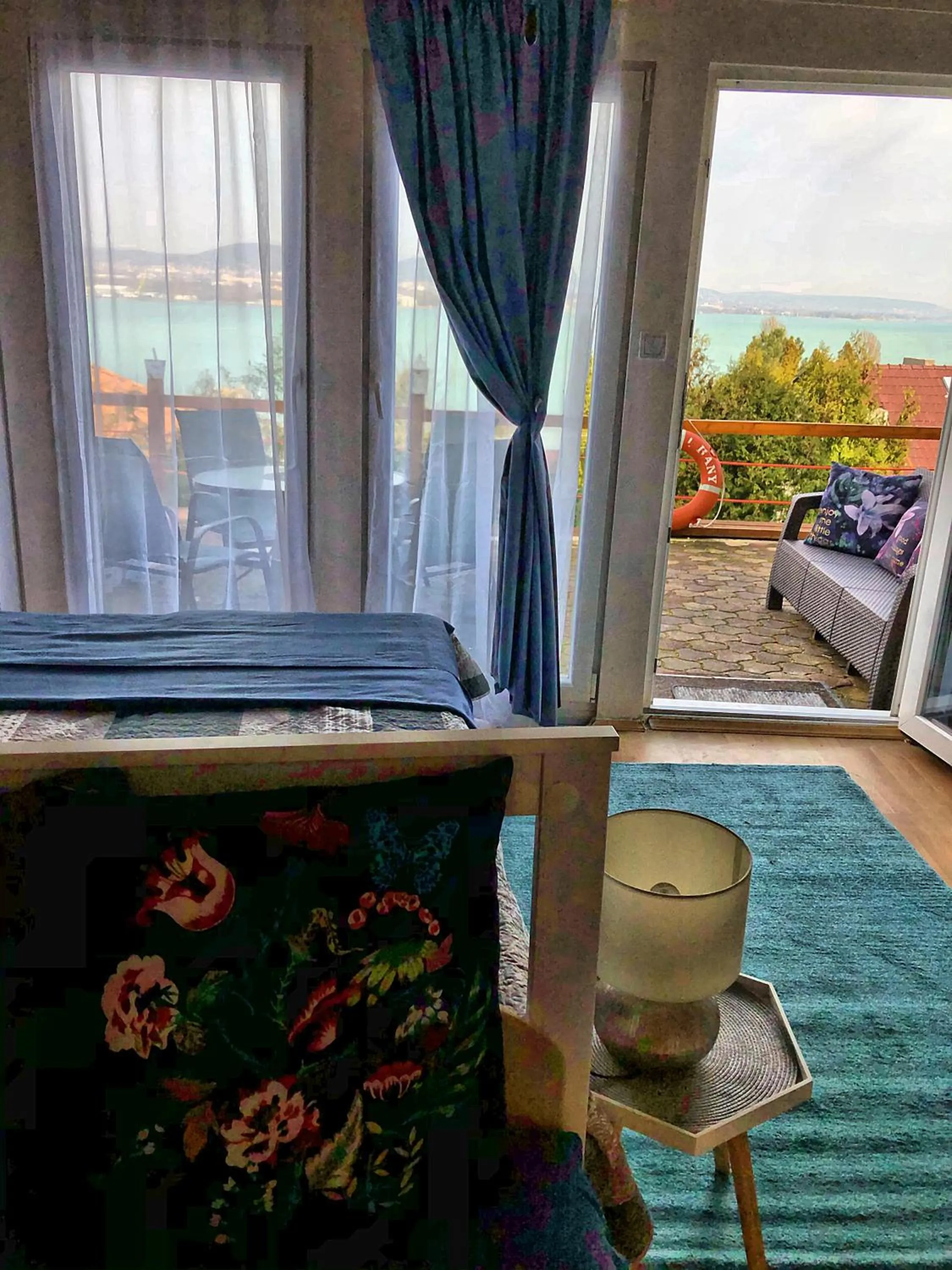 Bed in Villa Borostyán