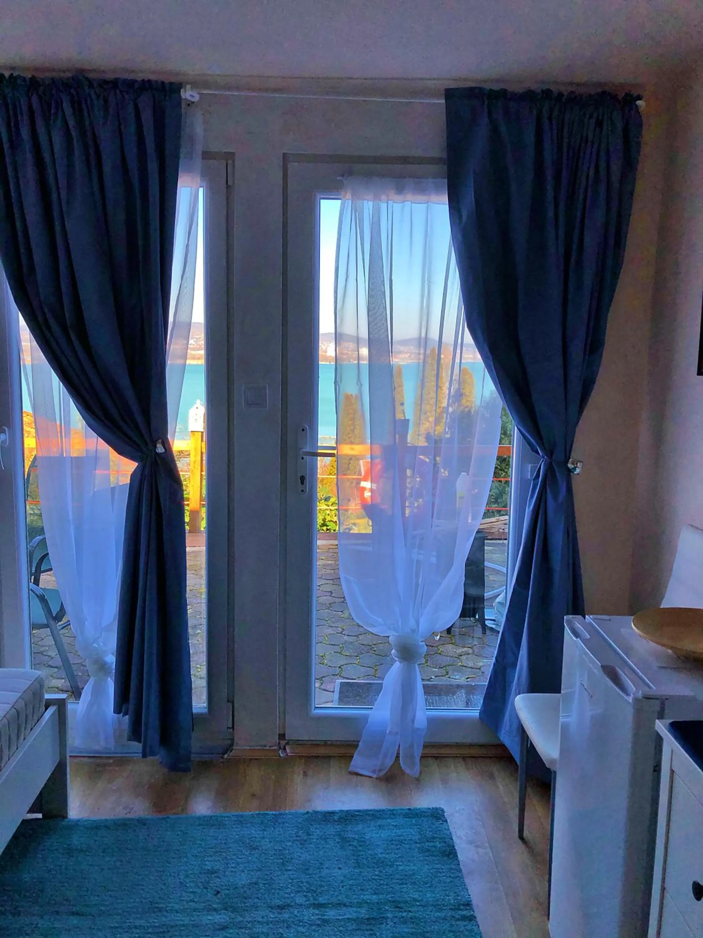 Natural landscape, Bed in Villa Borostyán