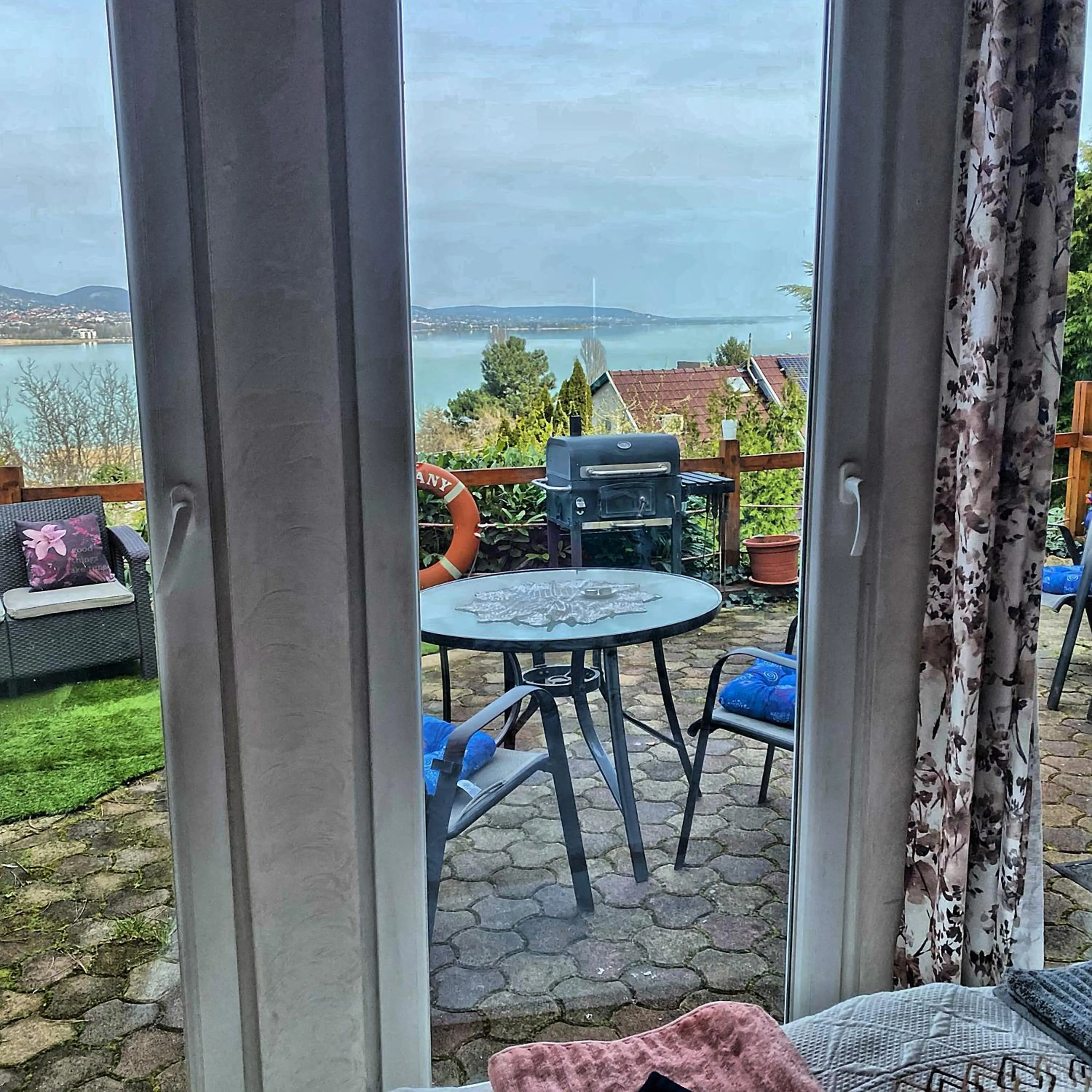 BBQ facilities in Villa Borostyán