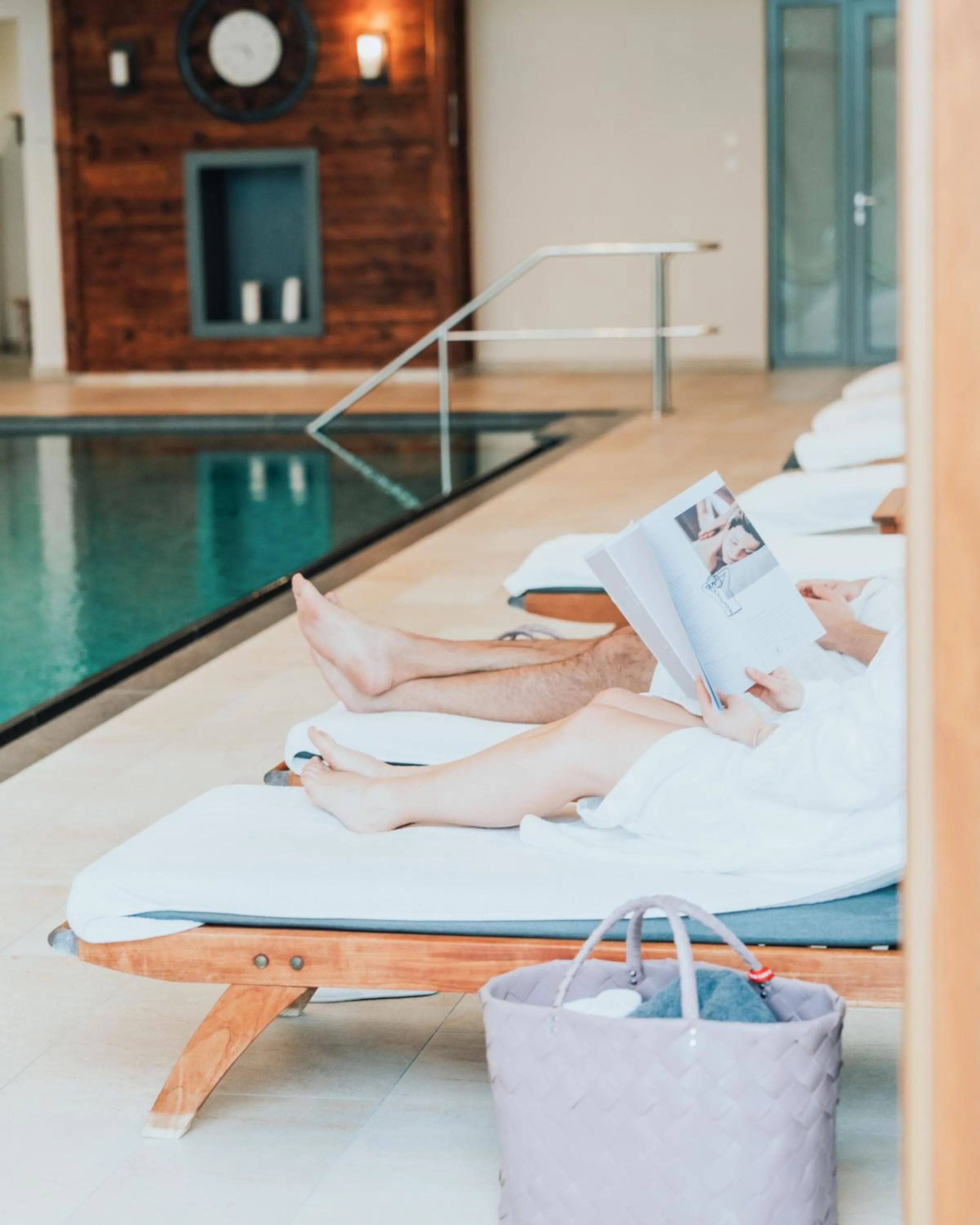 Spa and wellness centre/facilities in Der Eisvogel - Wellness- & Genusshotel