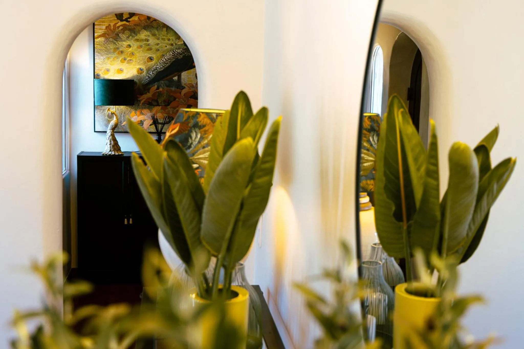 Decorative detail in Green Moments Guest House Portimão