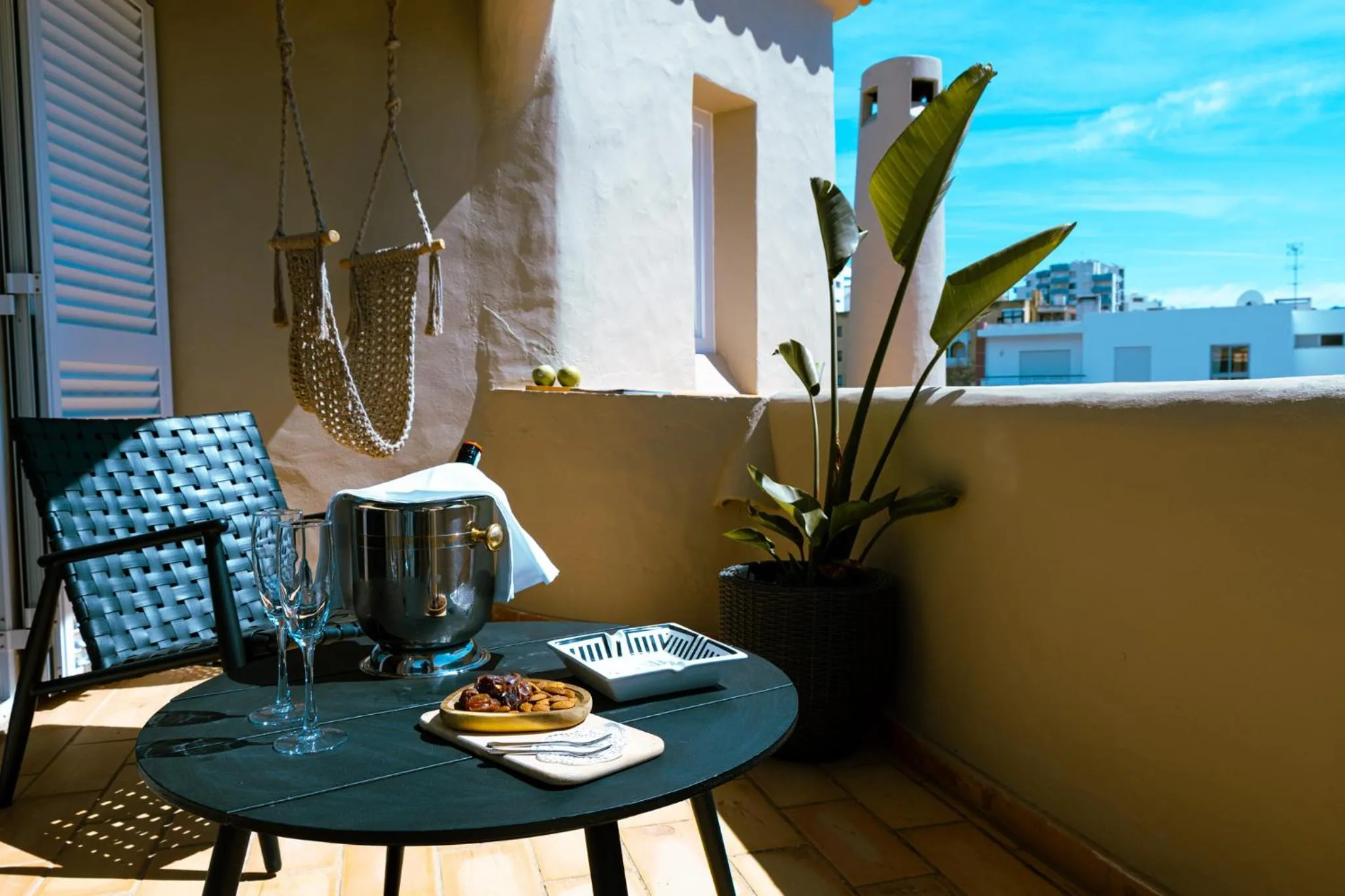 Balcony/Terrace in Green Moments Guest House Portimão