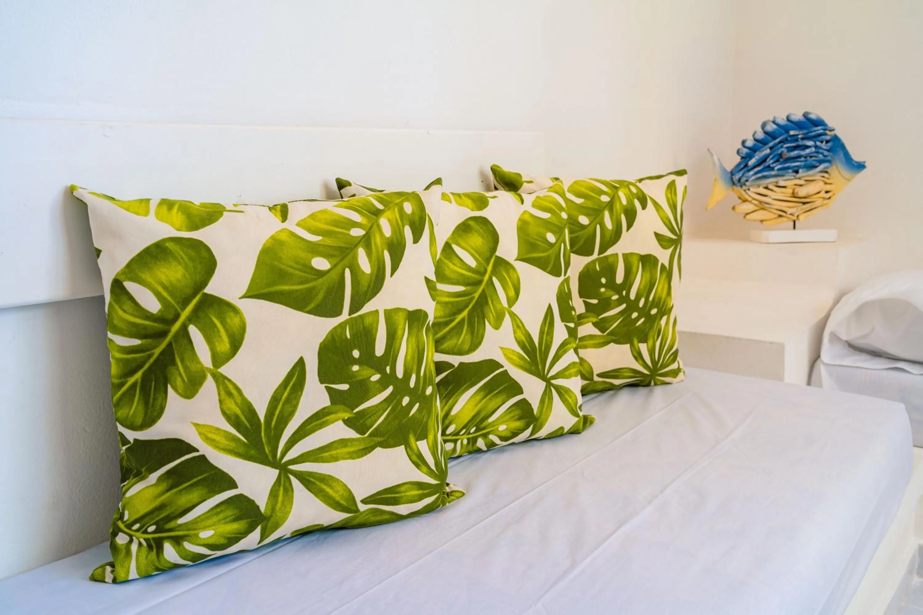 Decorative detail, Bed in Hotel Cocoliso Island Resort