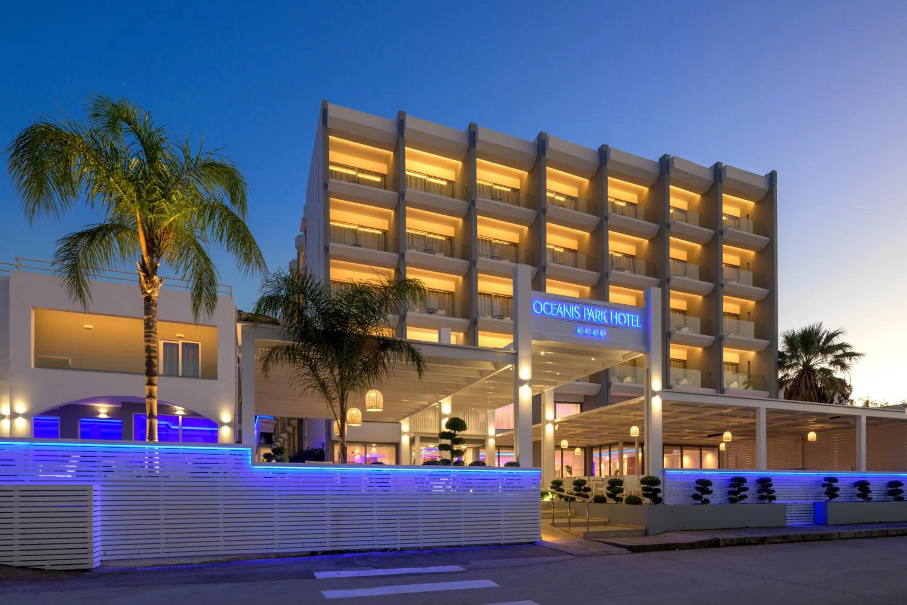 Property building in Oceanis Park Hotel