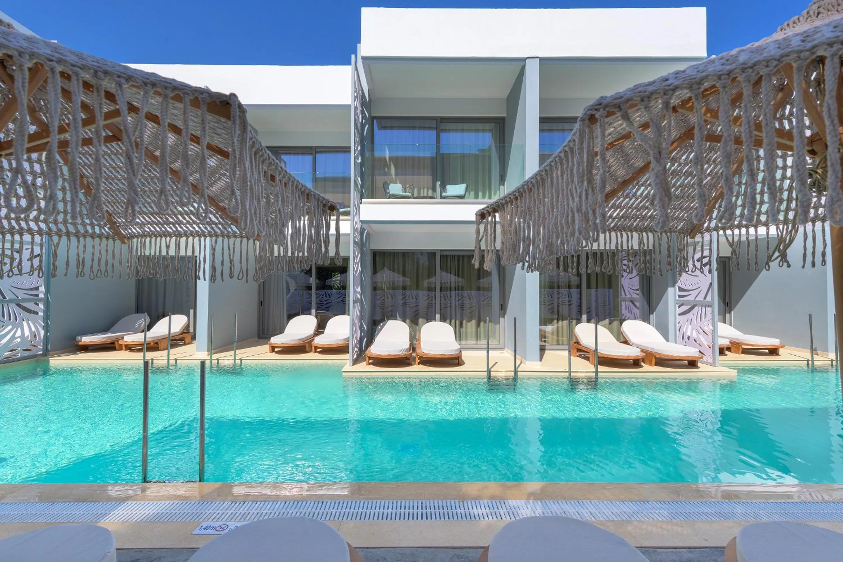 Pool view in Oceanis Park Hotel