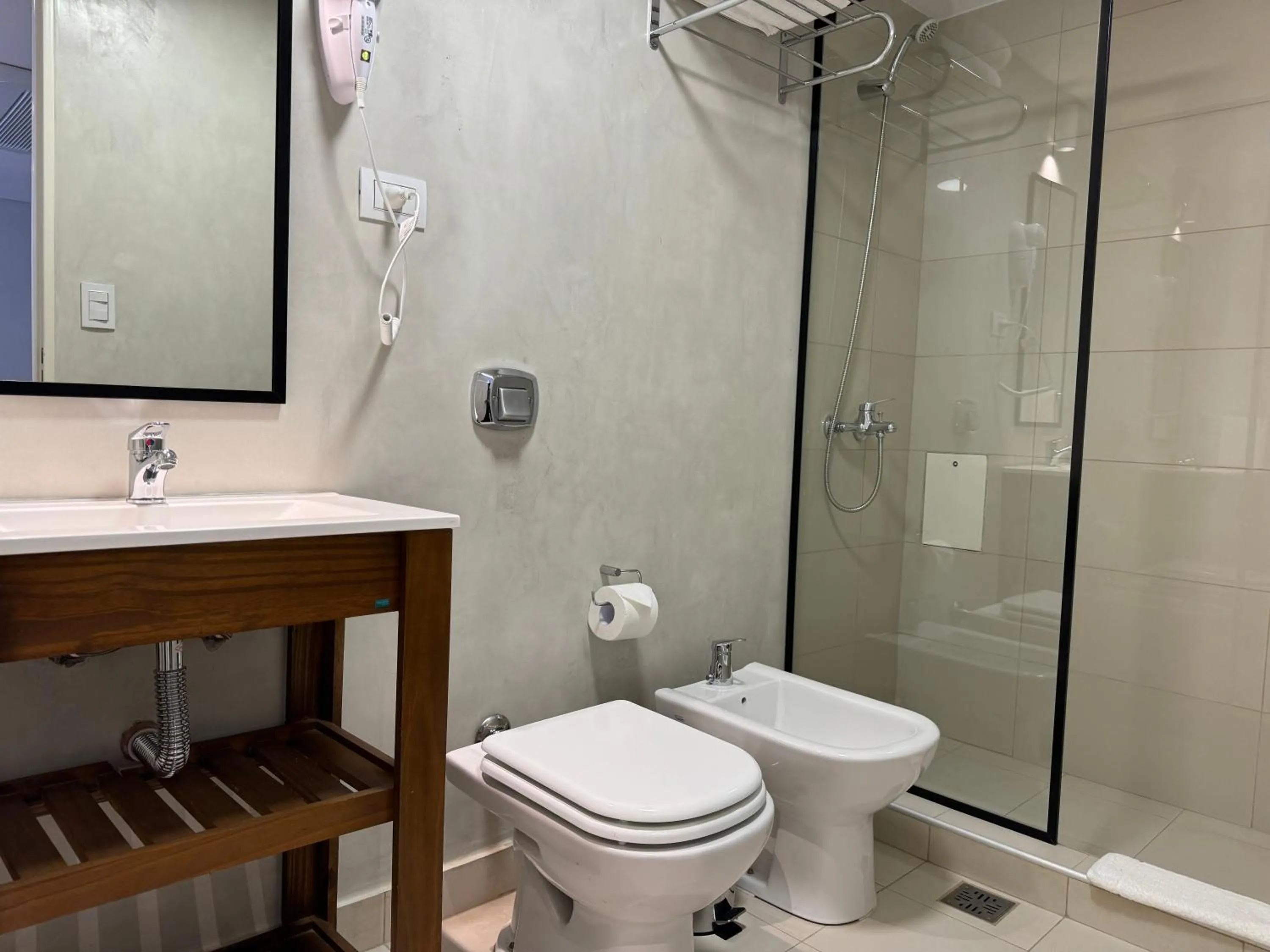 Bathroom in Guemes Hotel & Spa